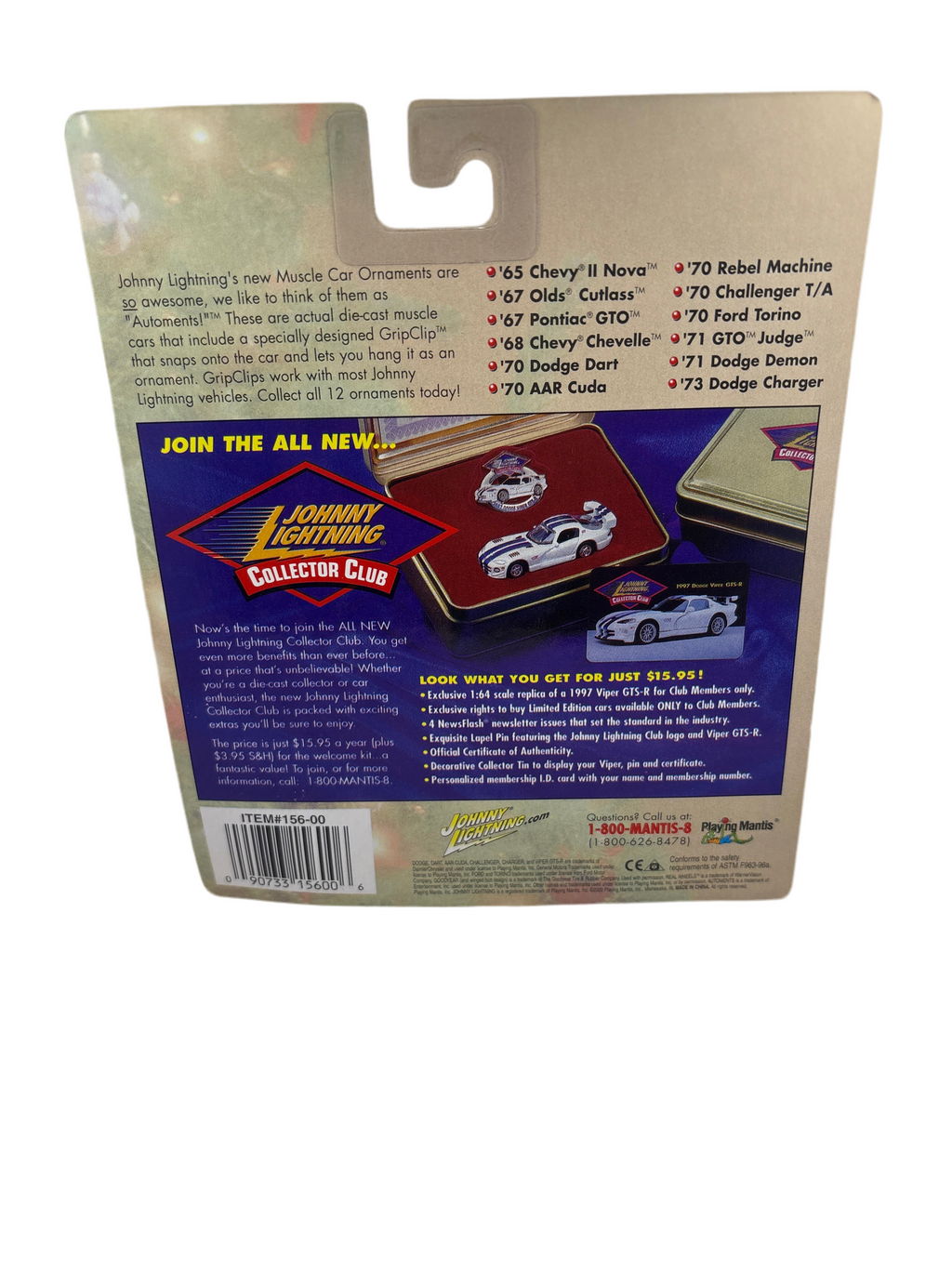 Johnny Lightning 70 Ford Torino Diecast