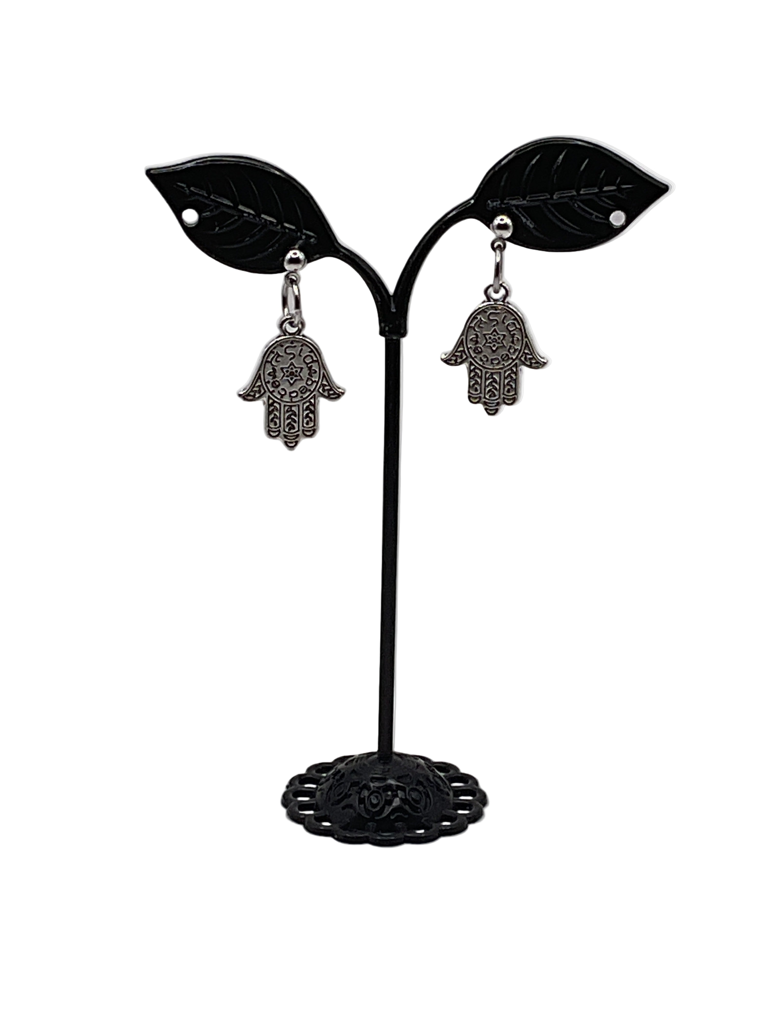 Hamsa Earrings