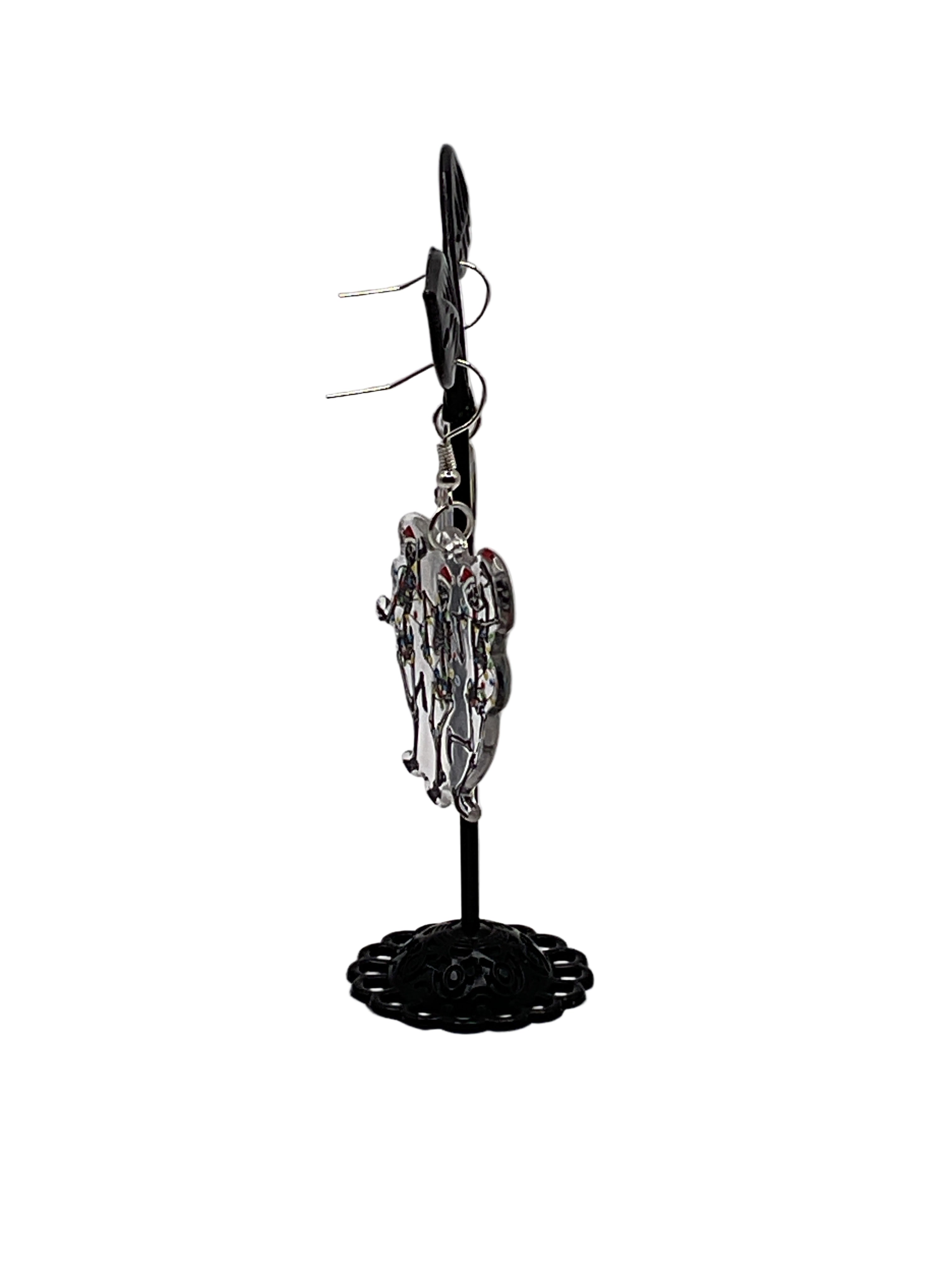 Christmas Skeleton Earrings