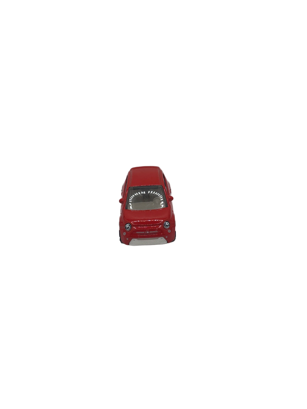 Hot Wheels Fiat 500e Diecast red