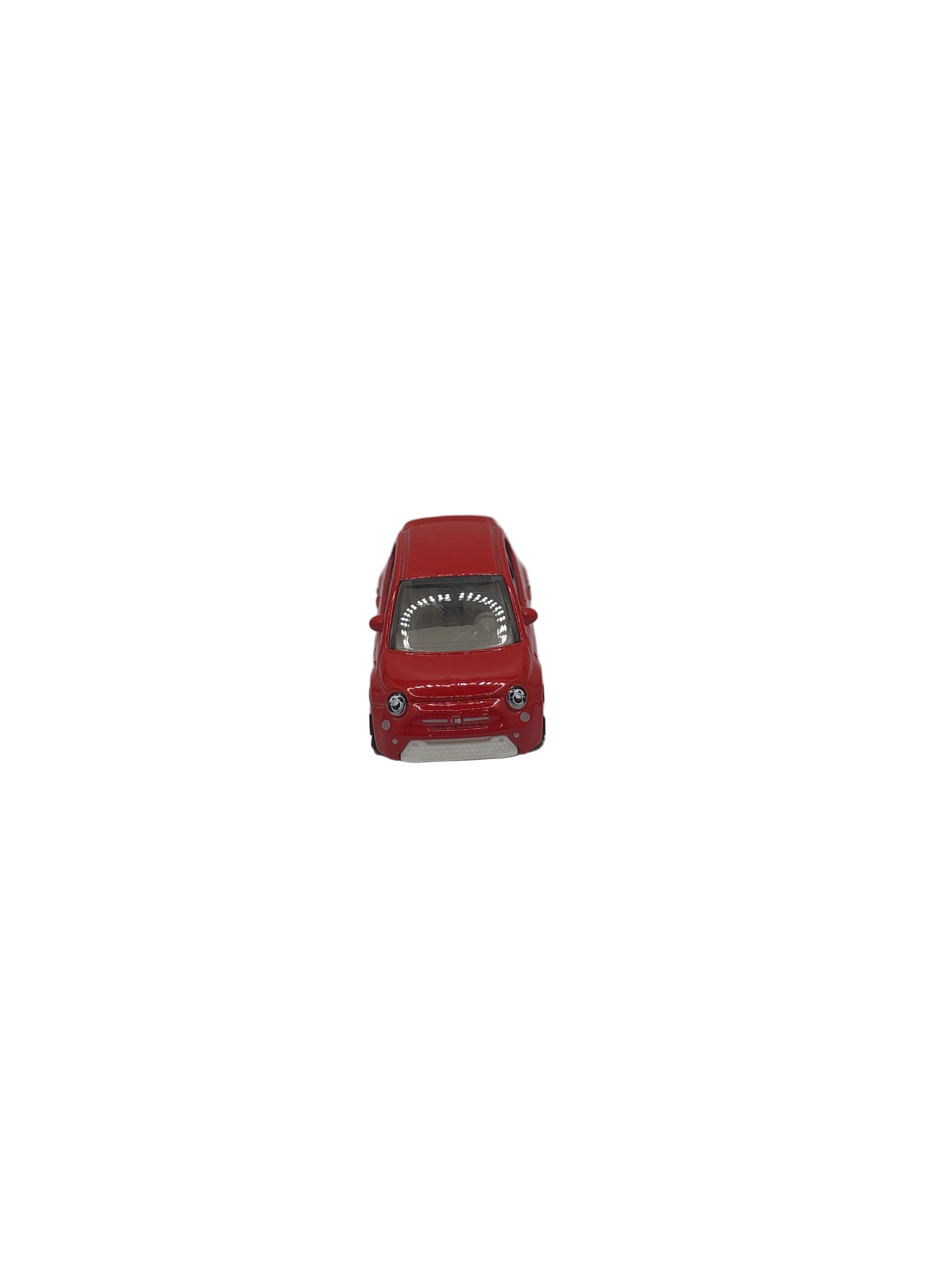 Hot Wheels Fiat 500e Diecast red