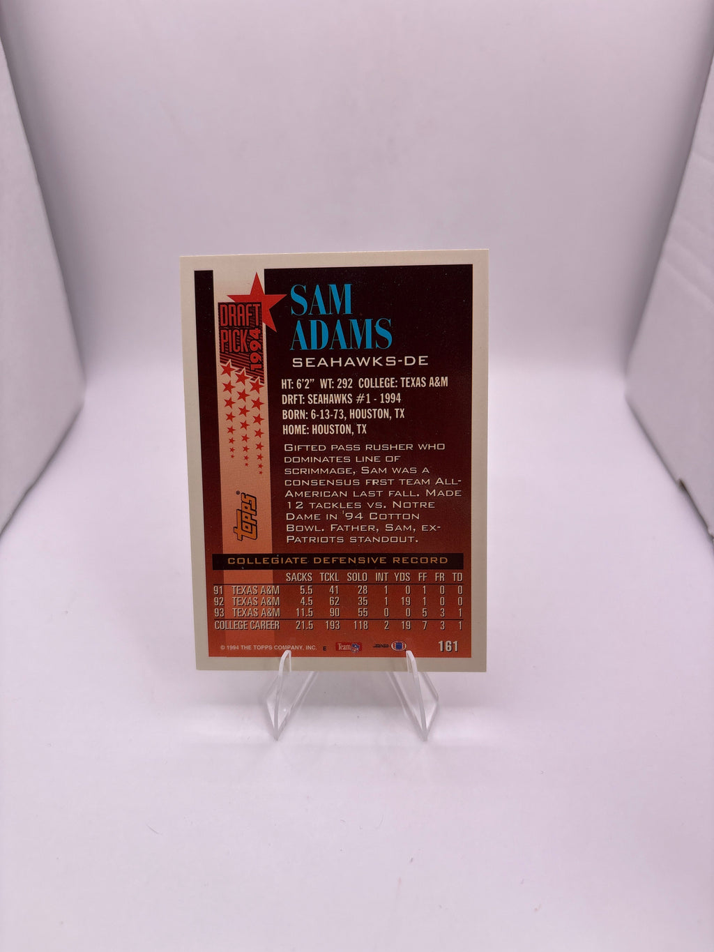 Topps Sam Adams