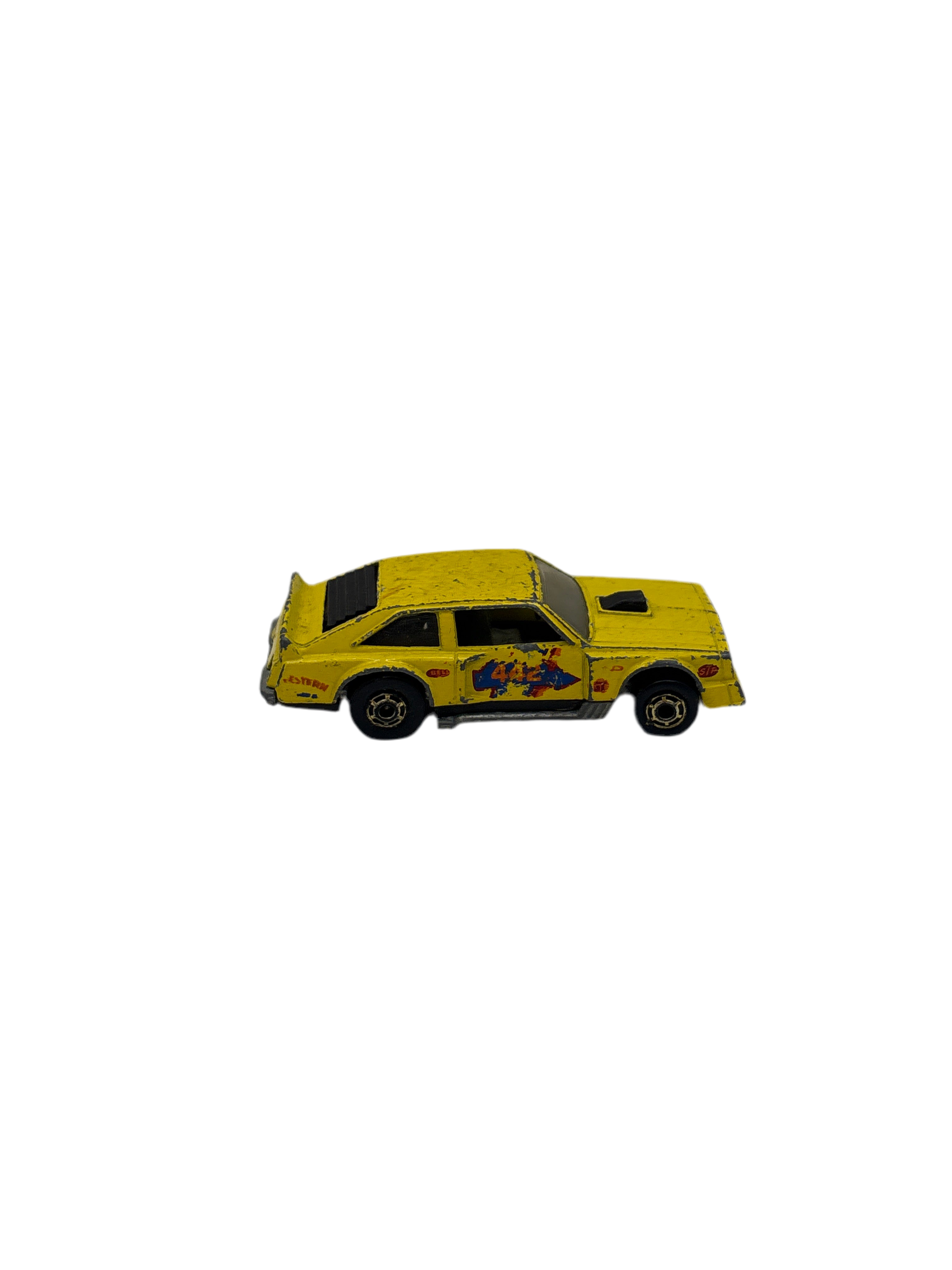 Hot Wheels Flat Out 442 Diecast yellow