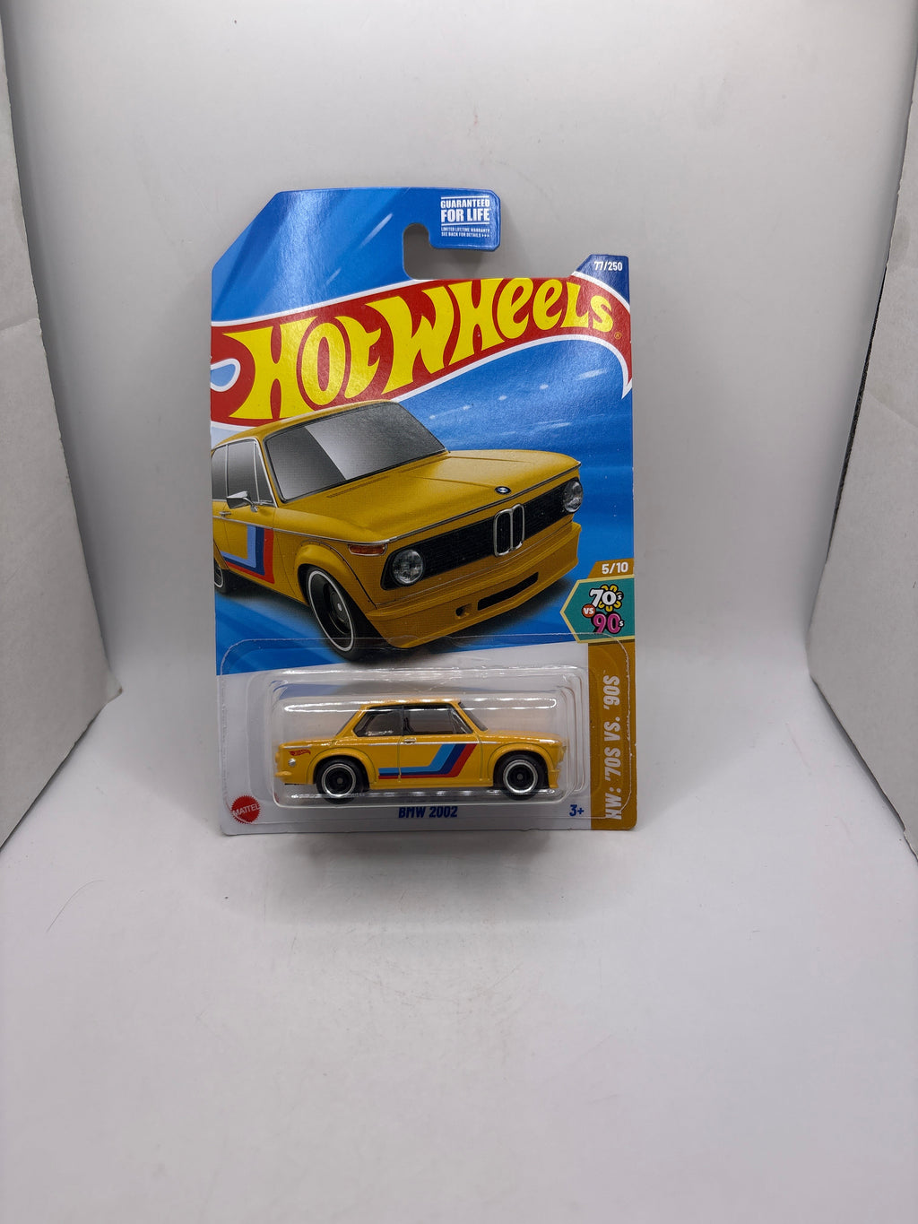 Hot Wheels BMW 2002 Diecast yellow