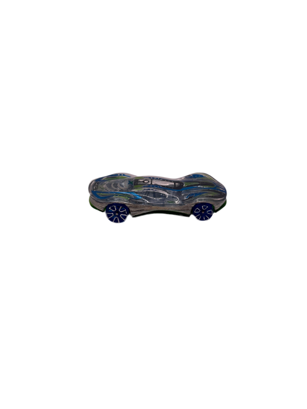 Hot Wheels Clear Speeder Diecast silver
