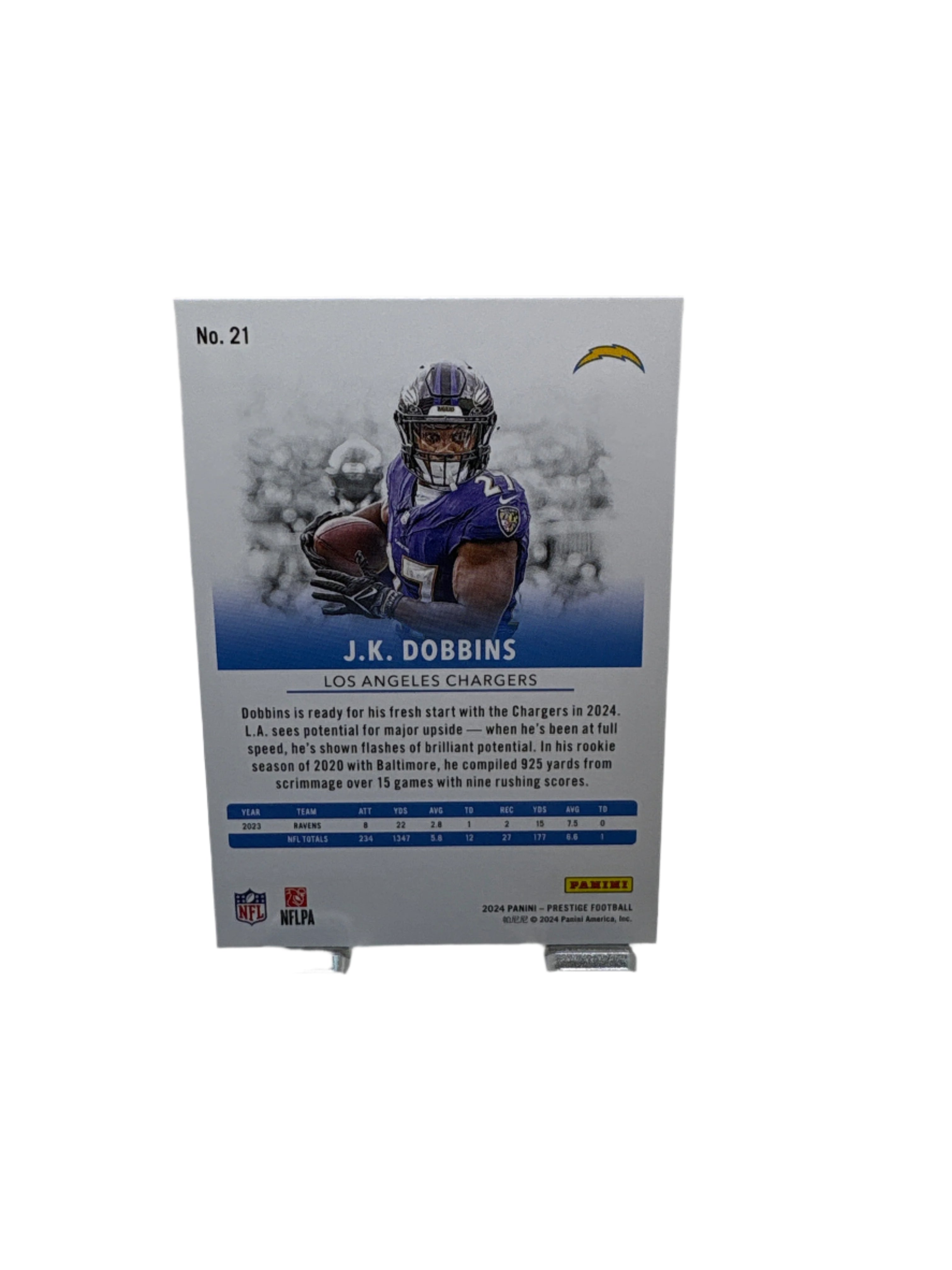 Panini Prestige J.K. Dobbins
