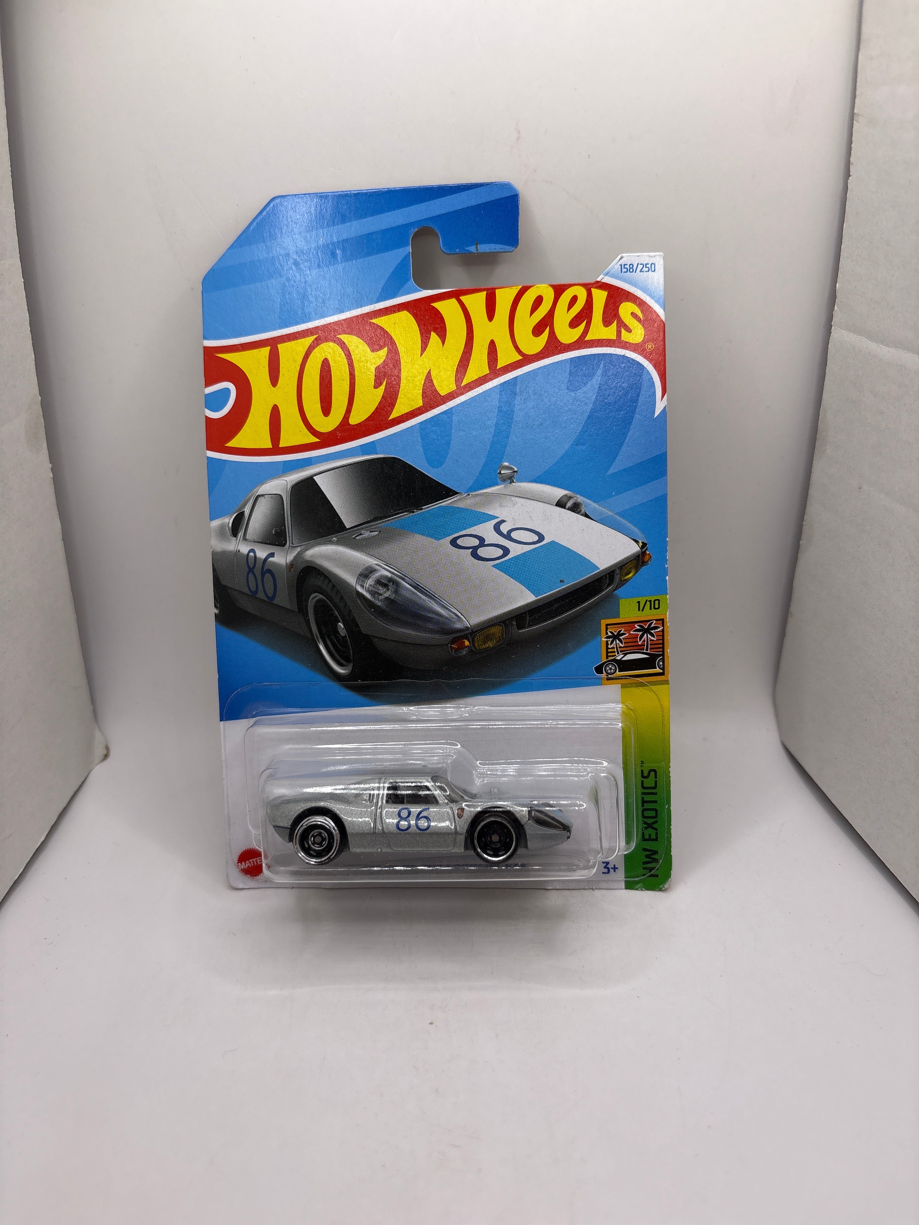 Hot Wheels Porsche 904 Carrera GTS Diecast silver