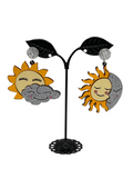 Sun Moon And Cloud Earrings