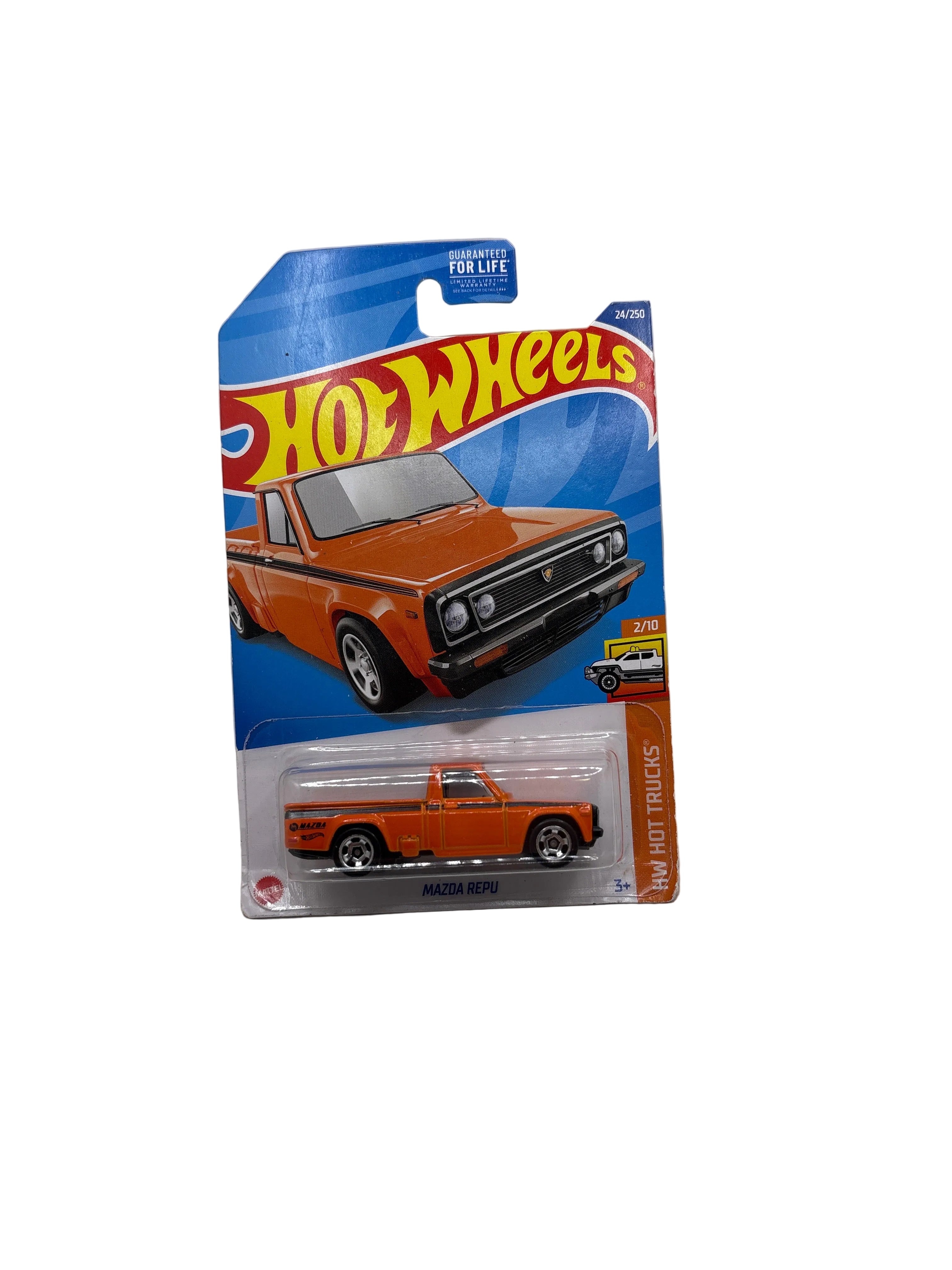 Hot Wheels Mazda Repu Diecast orange