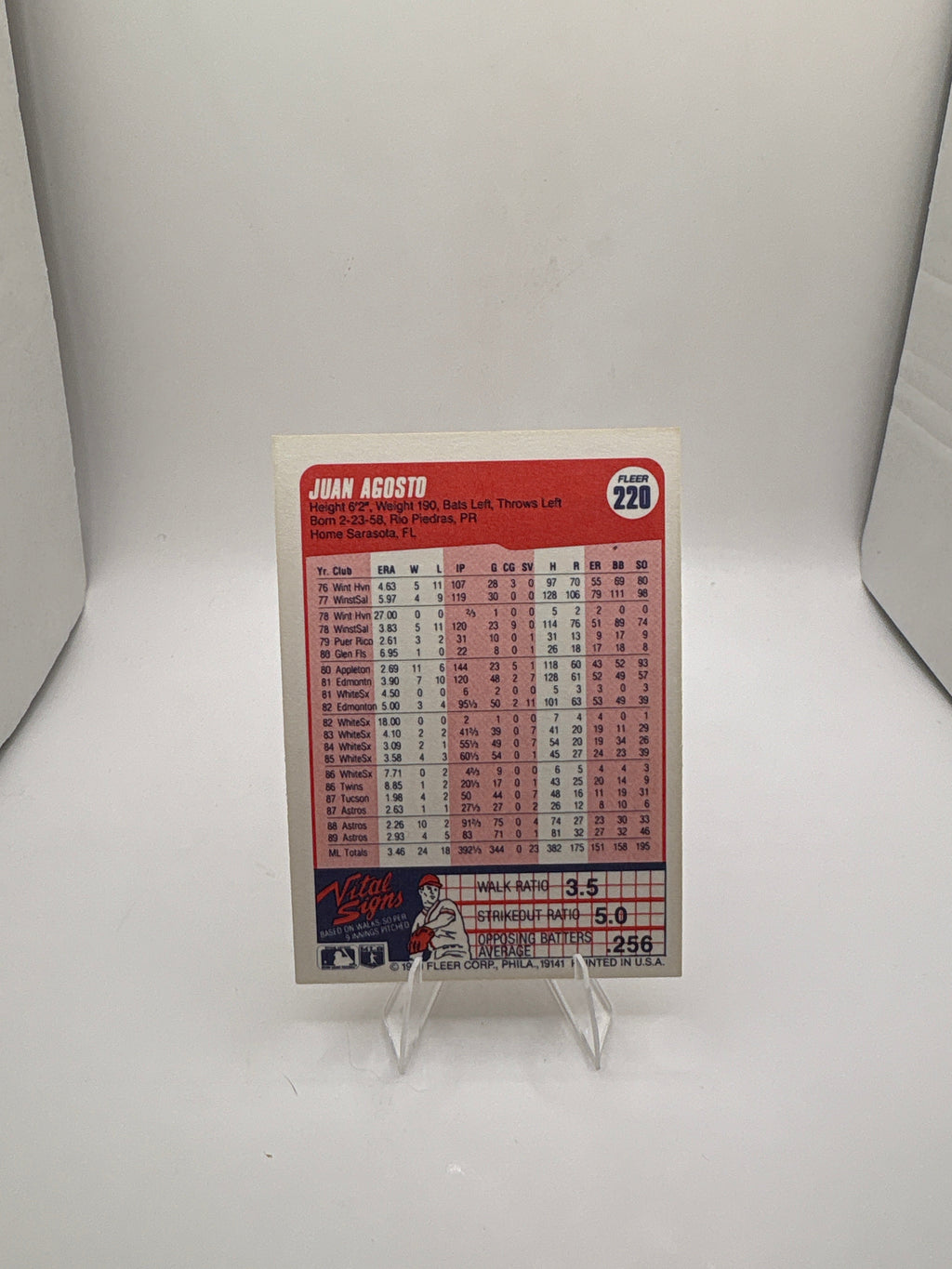 Fleer Juan Agosto