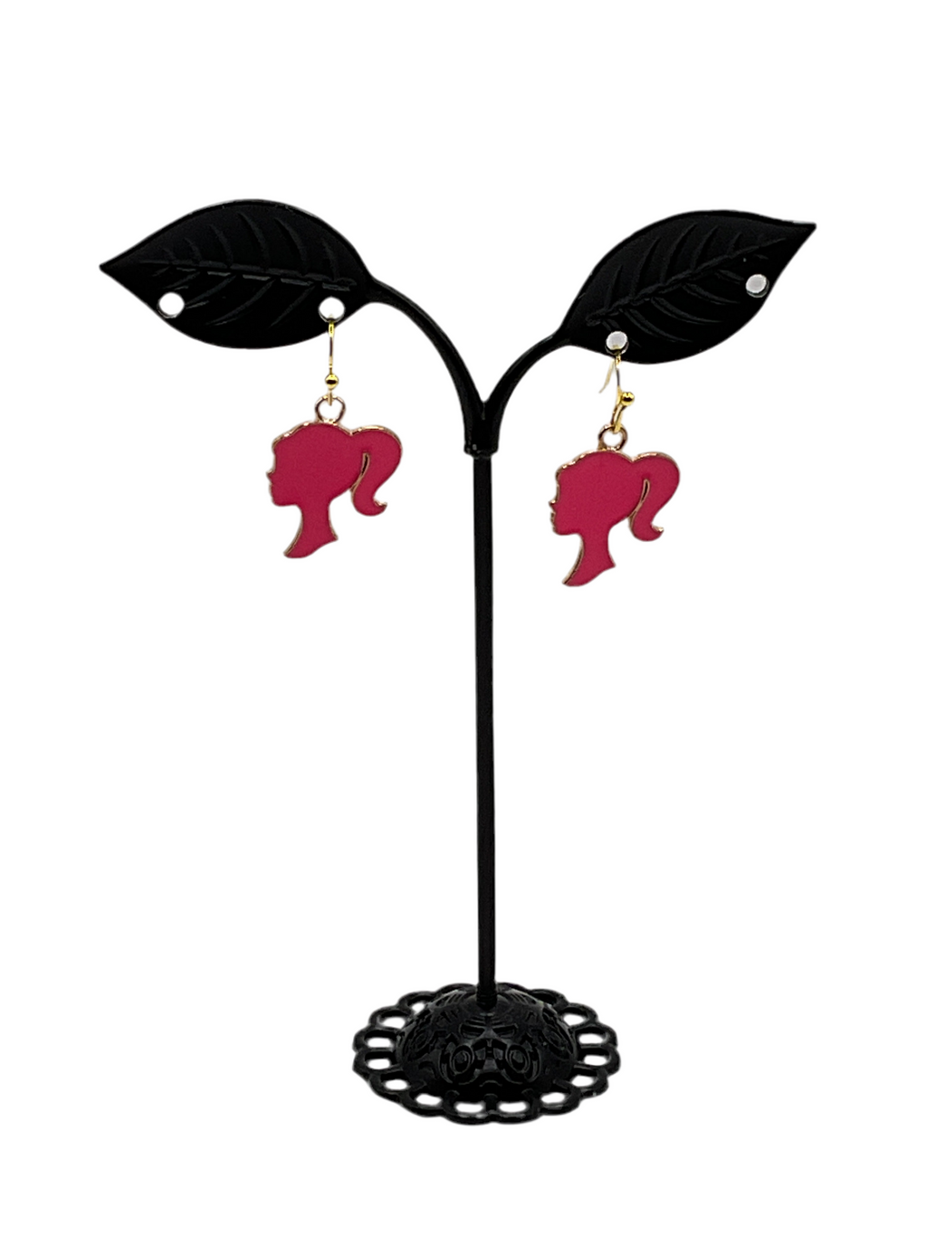 Pink Barbie Earrings