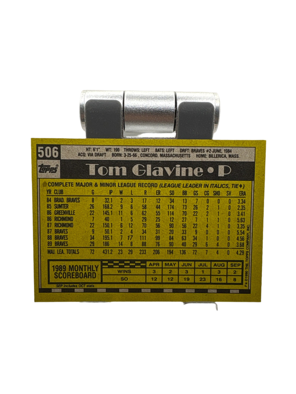 Topps Tom Glavine