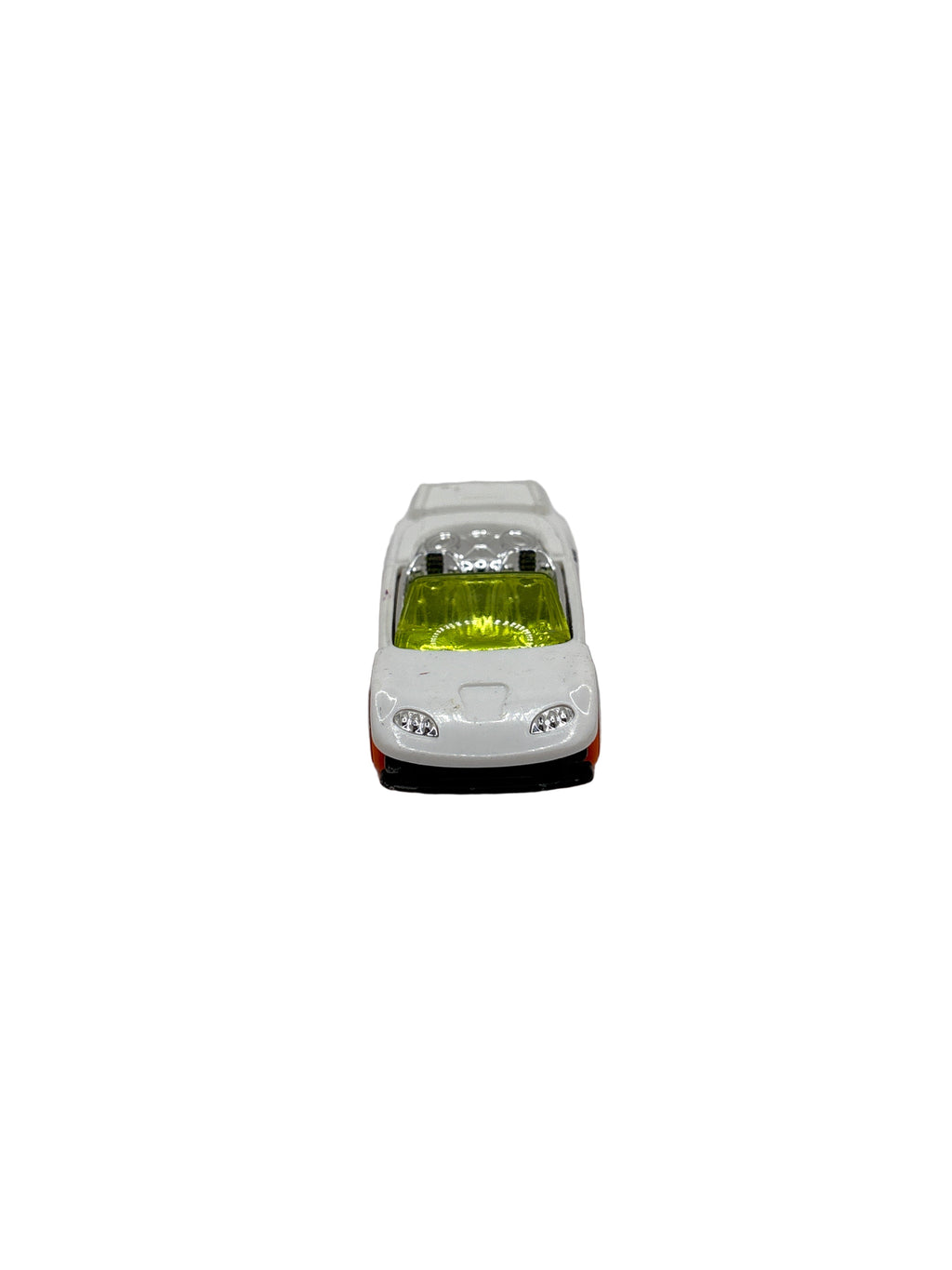 Hot Wheels Trak-Tune Diecast white