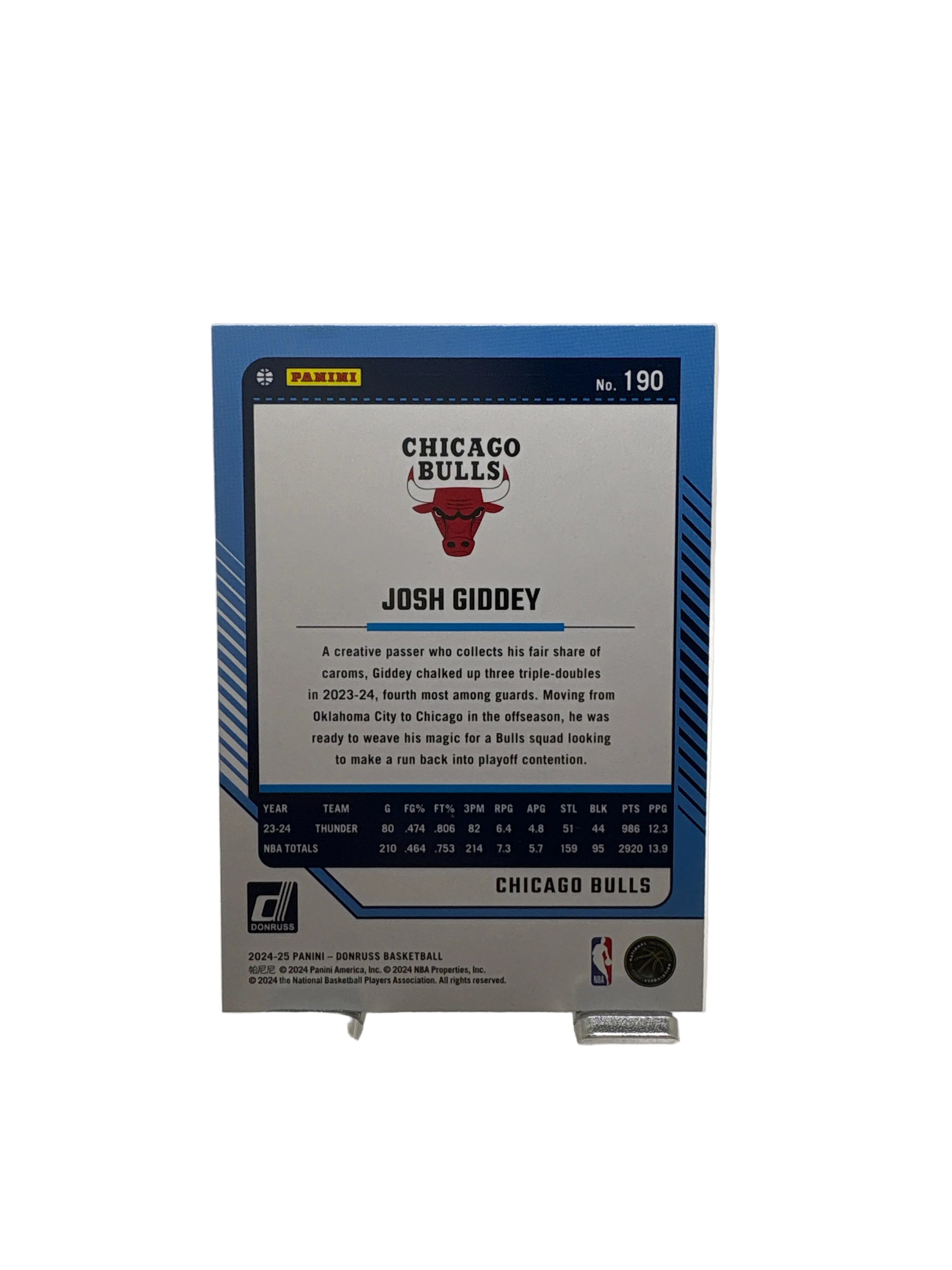 Donruss Josh Giddey