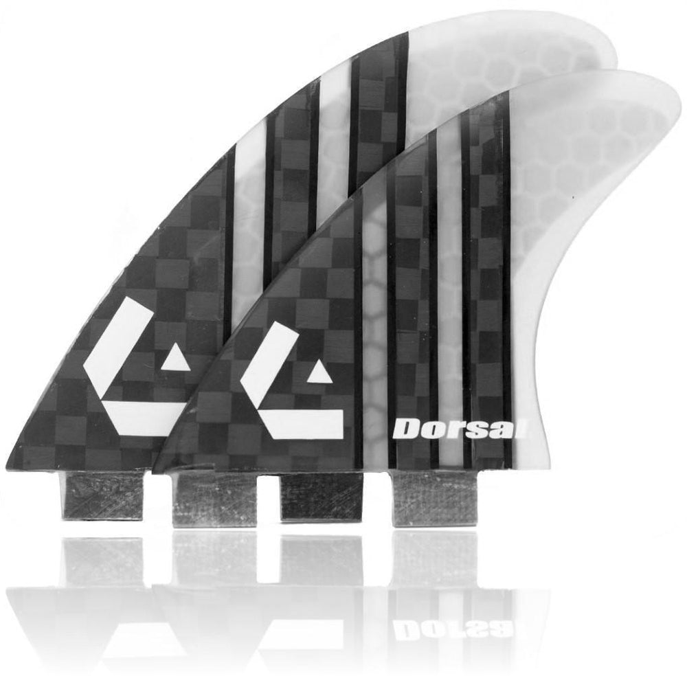 DORSAL Surfboard Fins Quad 4 Set FCS Compatible-4