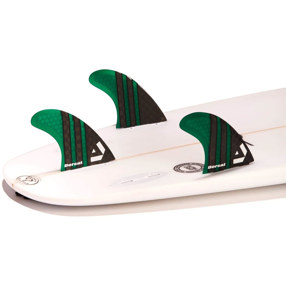 DORSAL Surfboard Fins Thruster 3 Set FCS Compatible-2