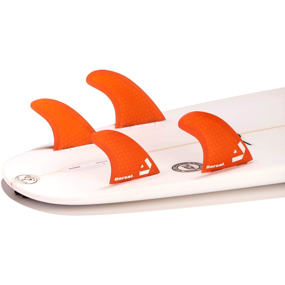 DORSAL Surfboard Fins Quad 4 Set FCS Compatible-1