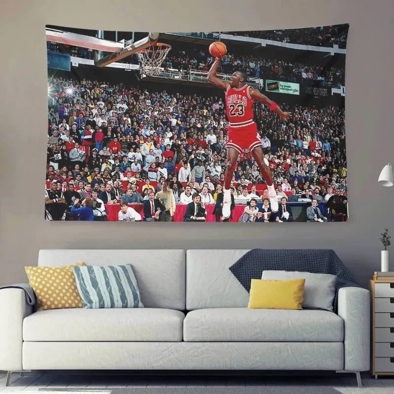 1987 Michael Jordan Flag
