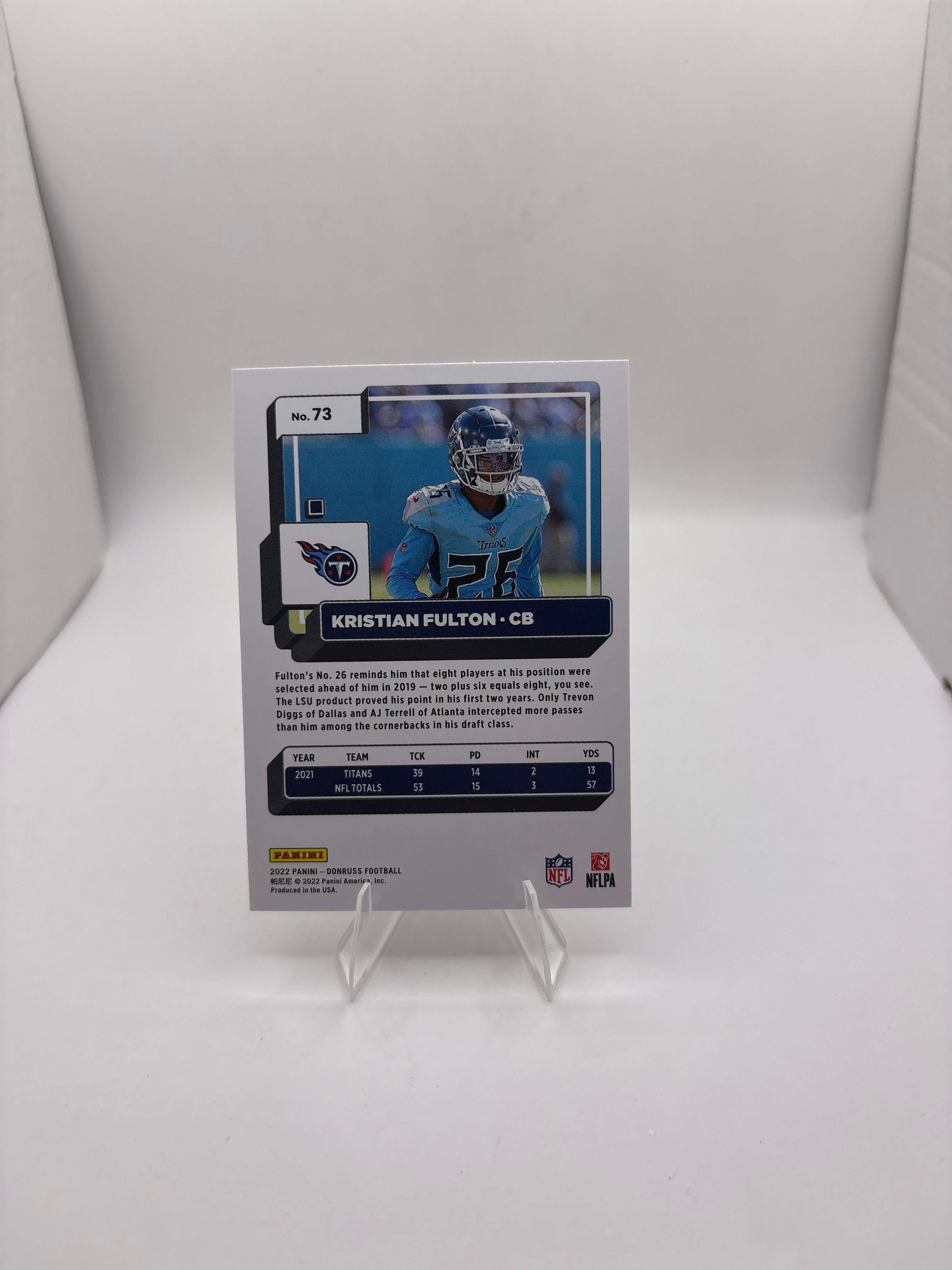 Donruss Kristan Fulton
