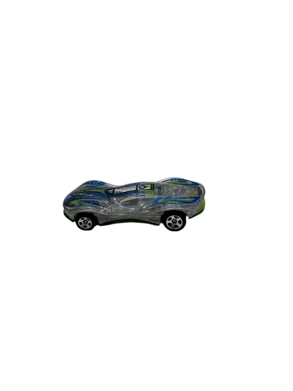 Hot Wheels Clear Speeder Diecast silver