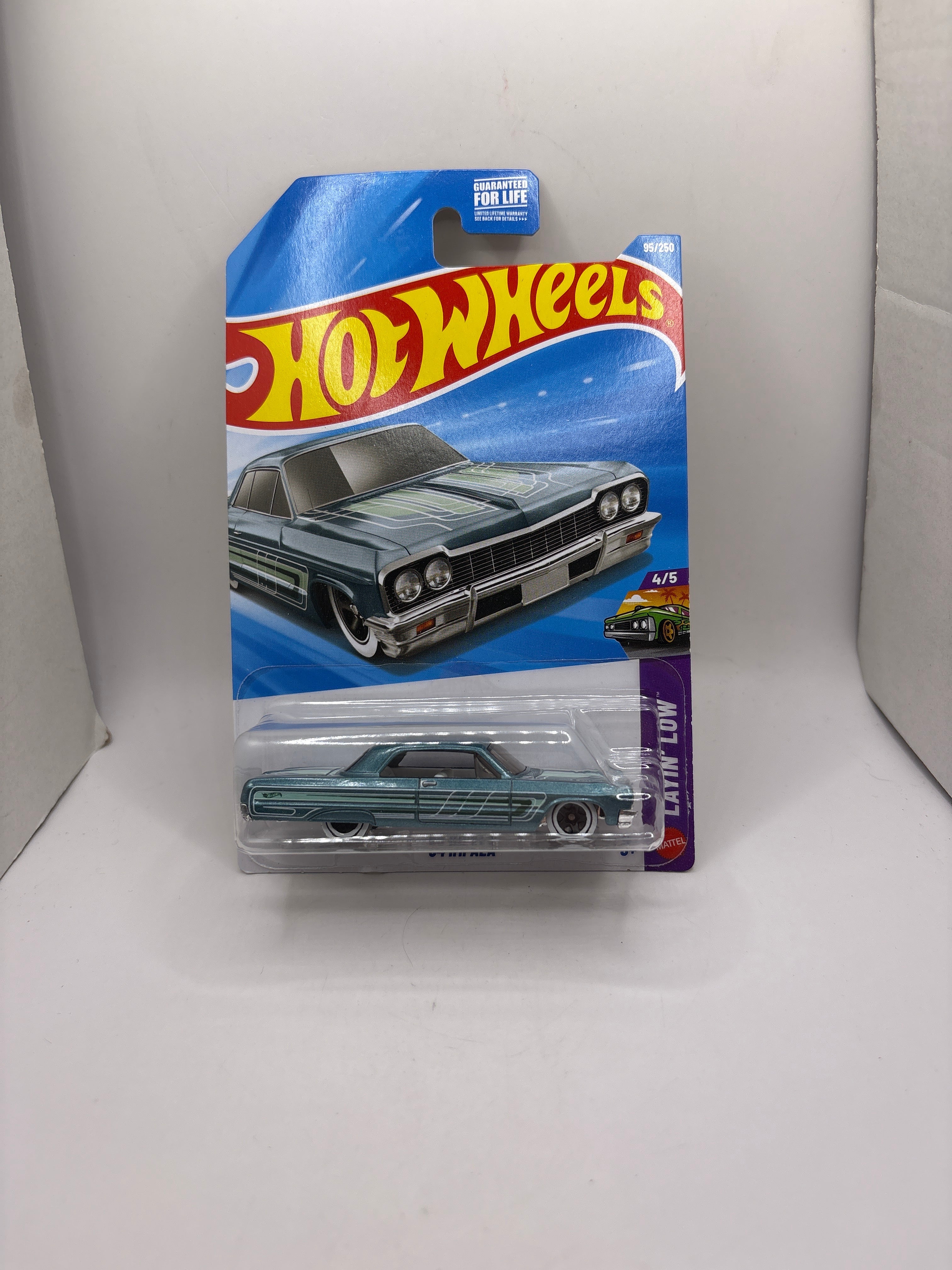 Hot Wheels 64 Impala Diecast blue