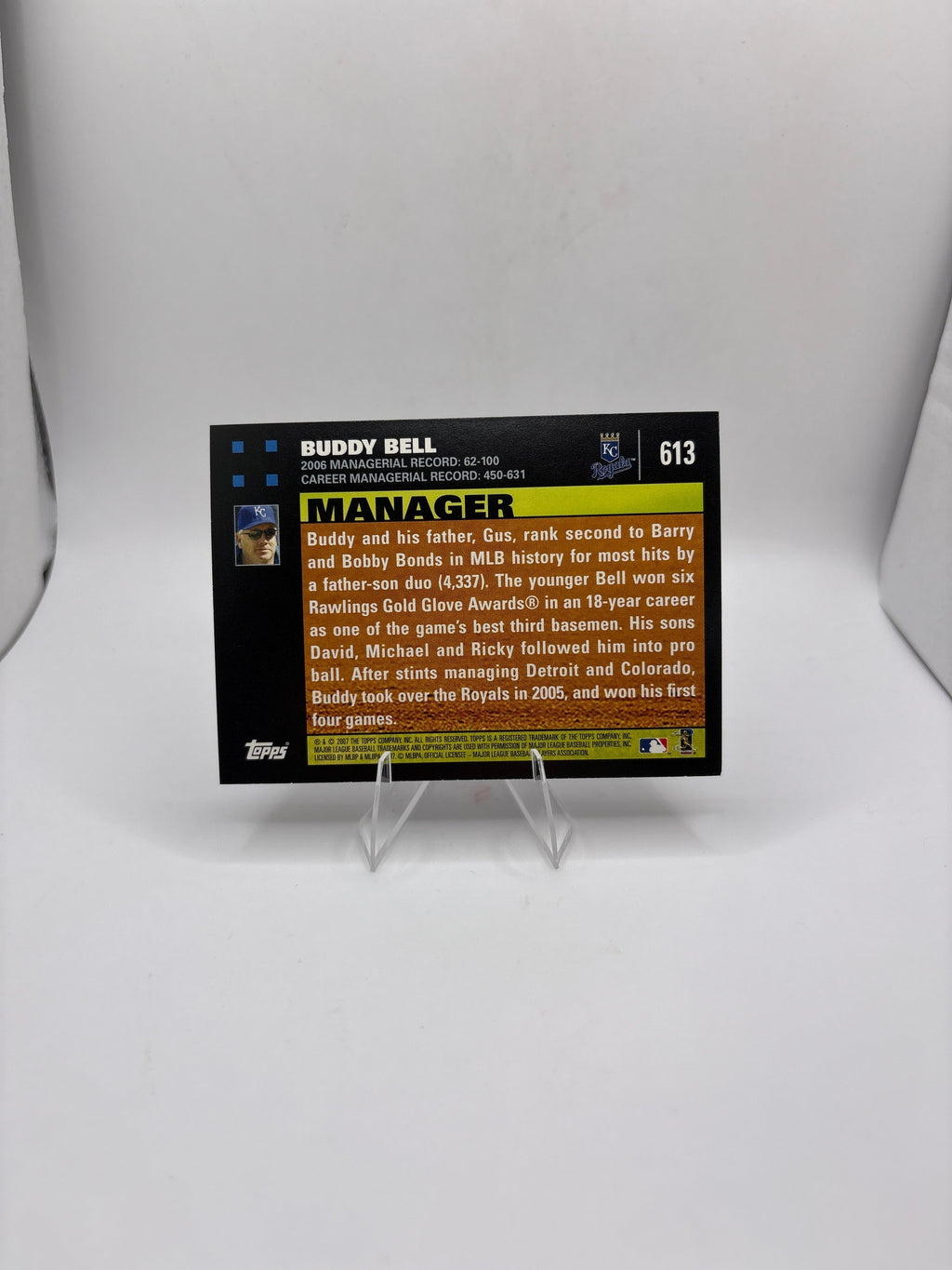 Topps Buddy Bell