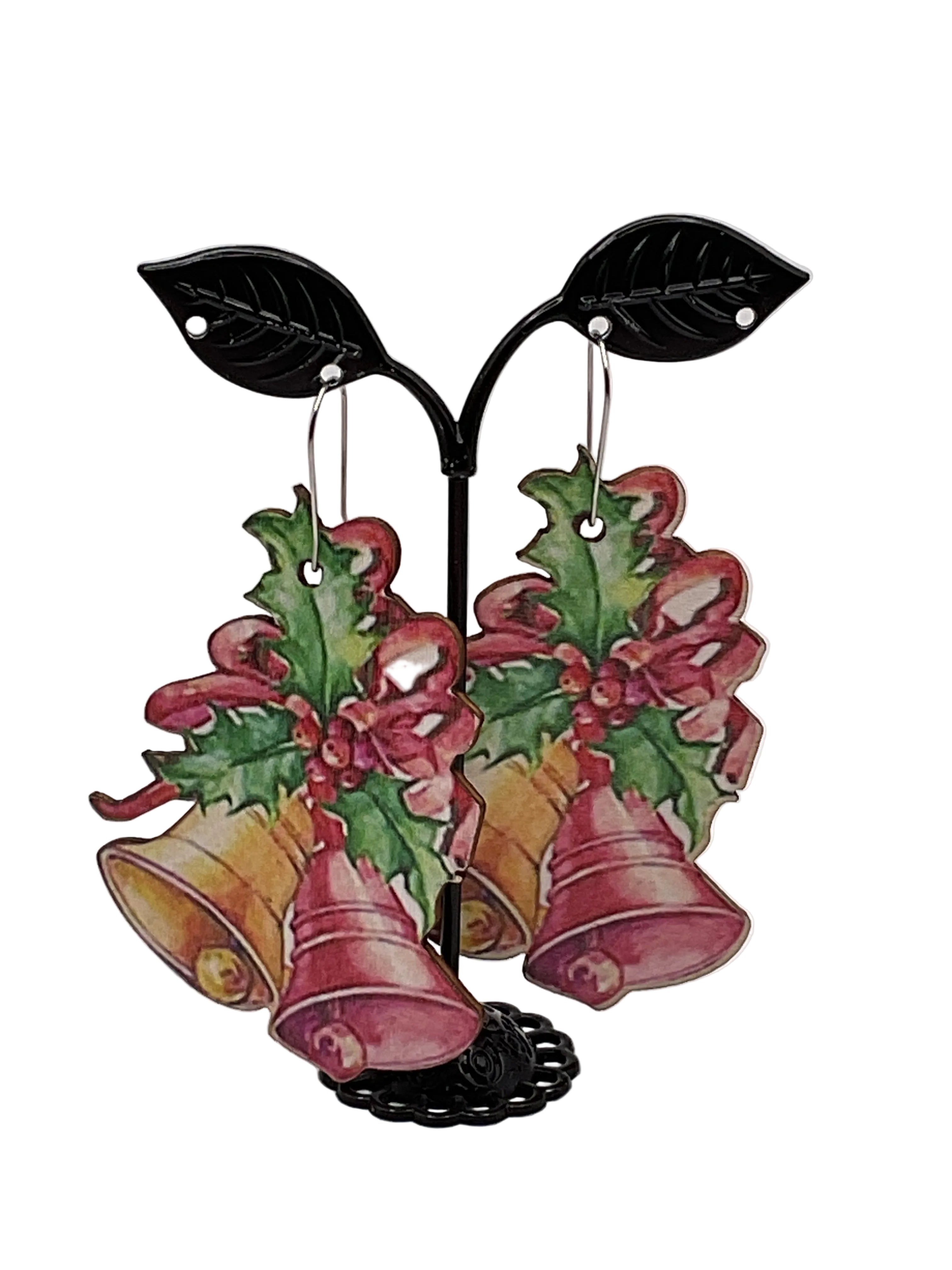 Large Christmas Earrings