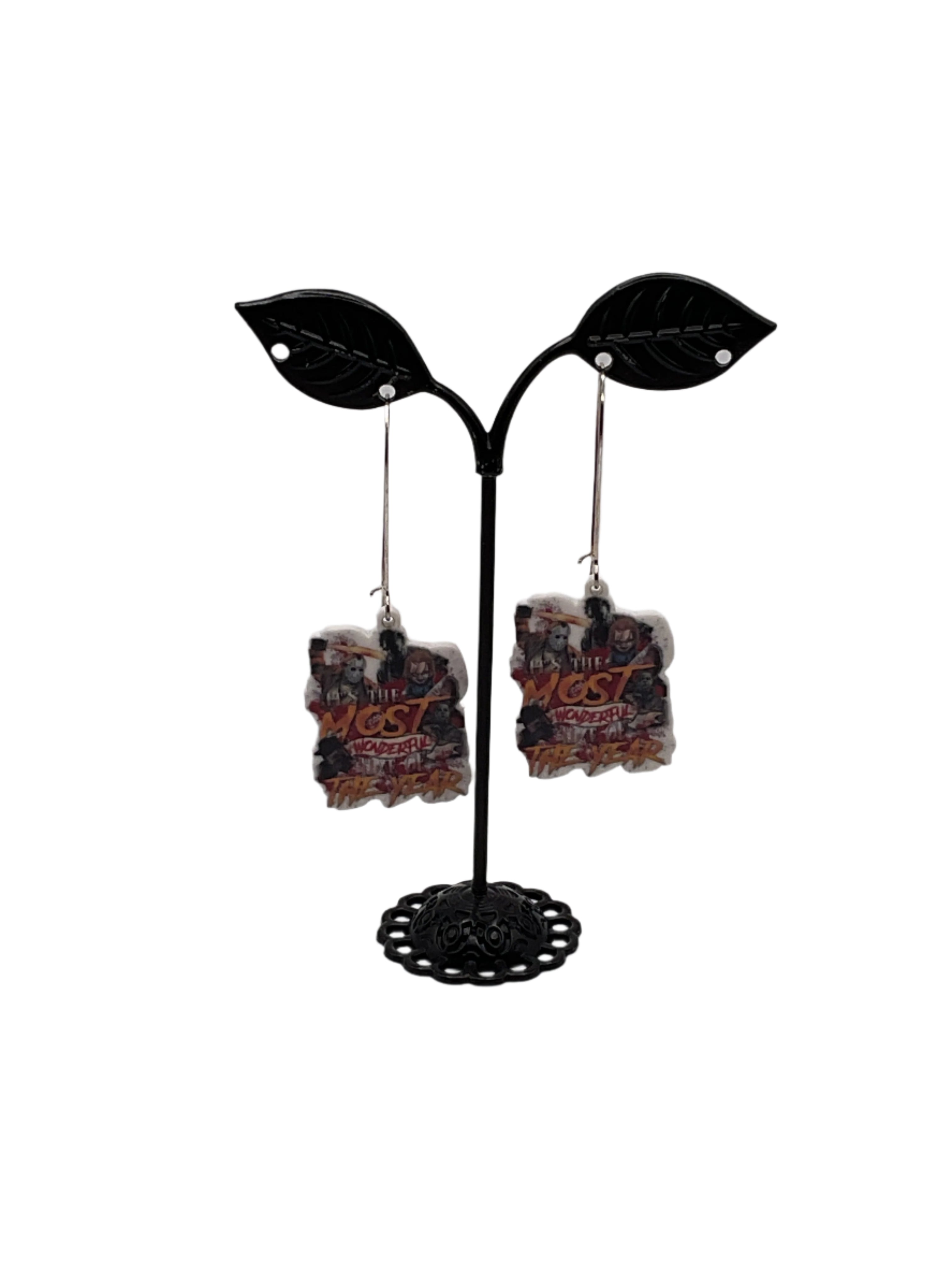 Horror Movie Character Earrings