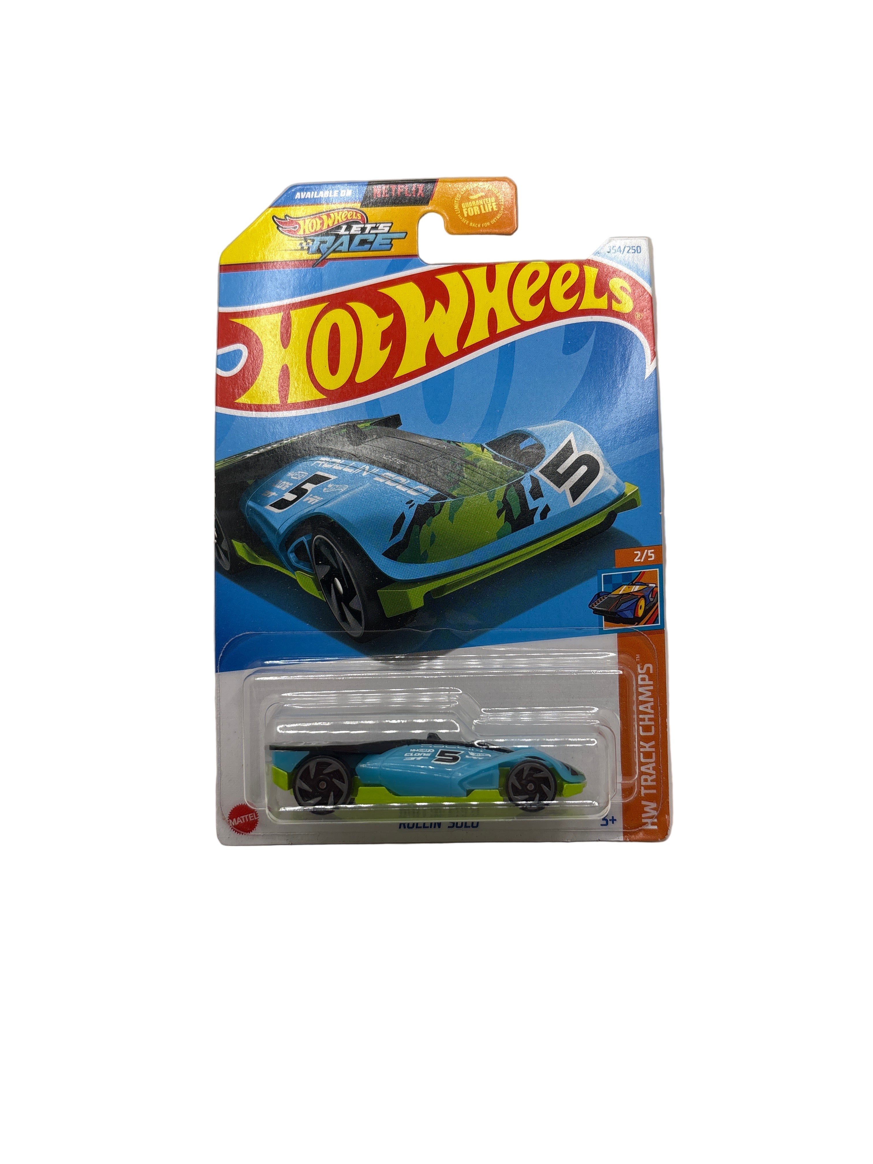 Hot Wheels Rollin Solo Diecast blue