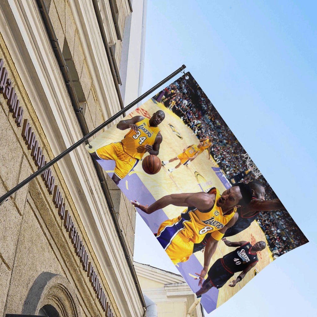 2000 Kobe And Shaq Flag