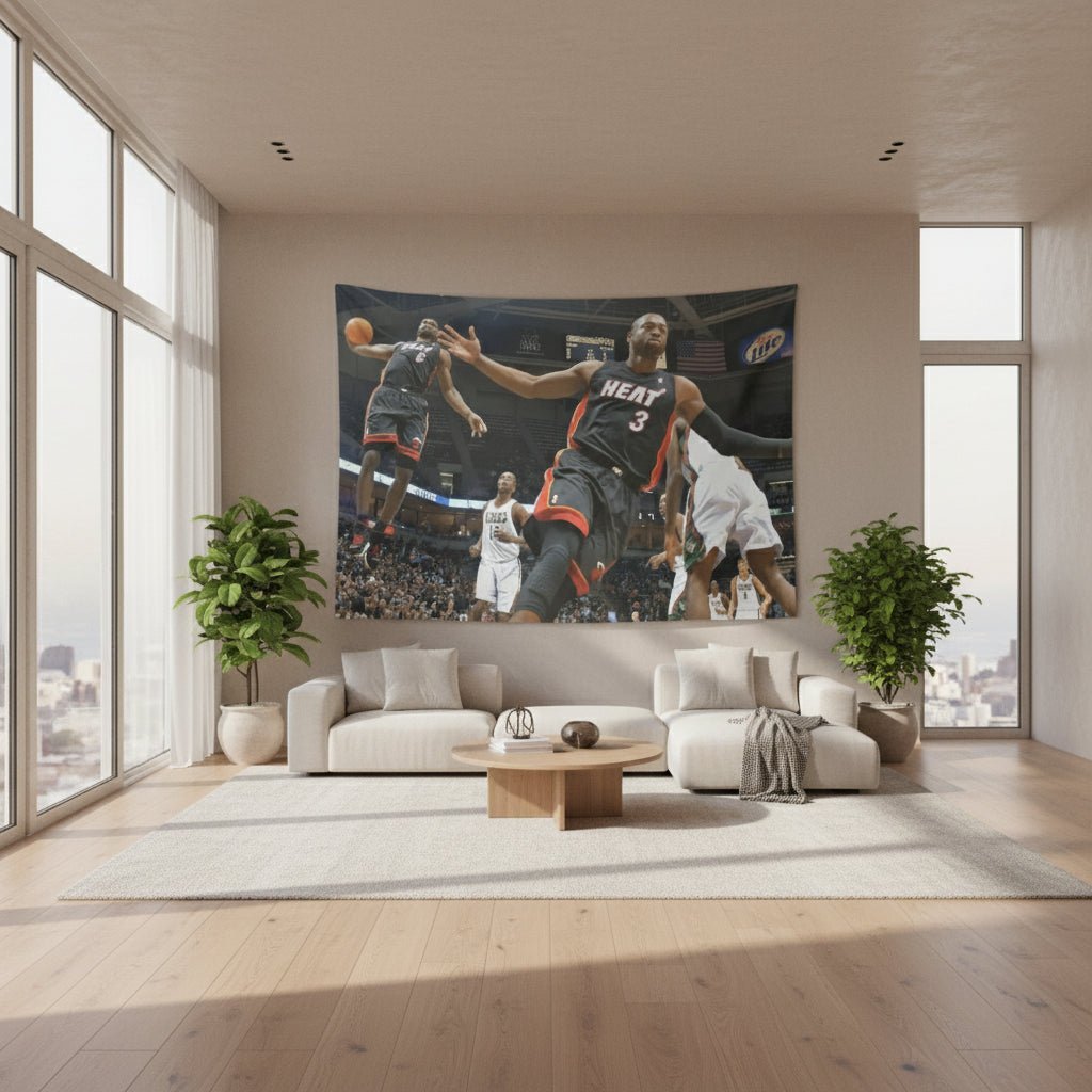 2010 Lebron and DWade Flag