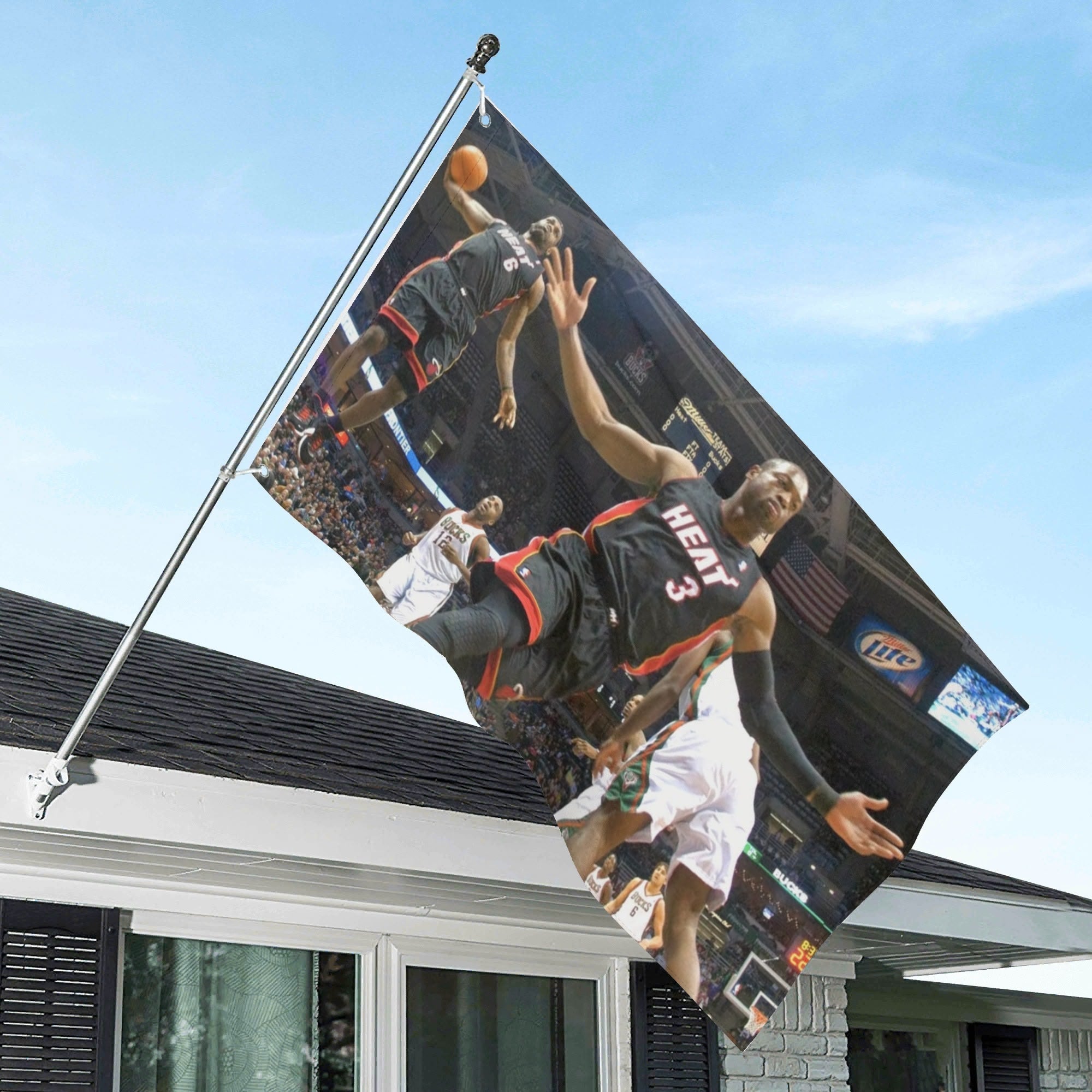 2010 Lebron and DWade Flag