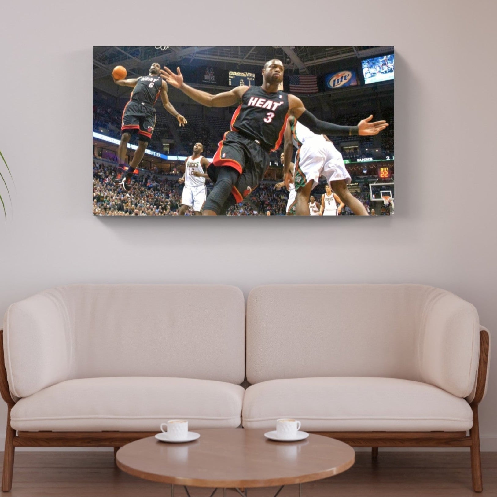 2010 Lebron and DWade Flag
