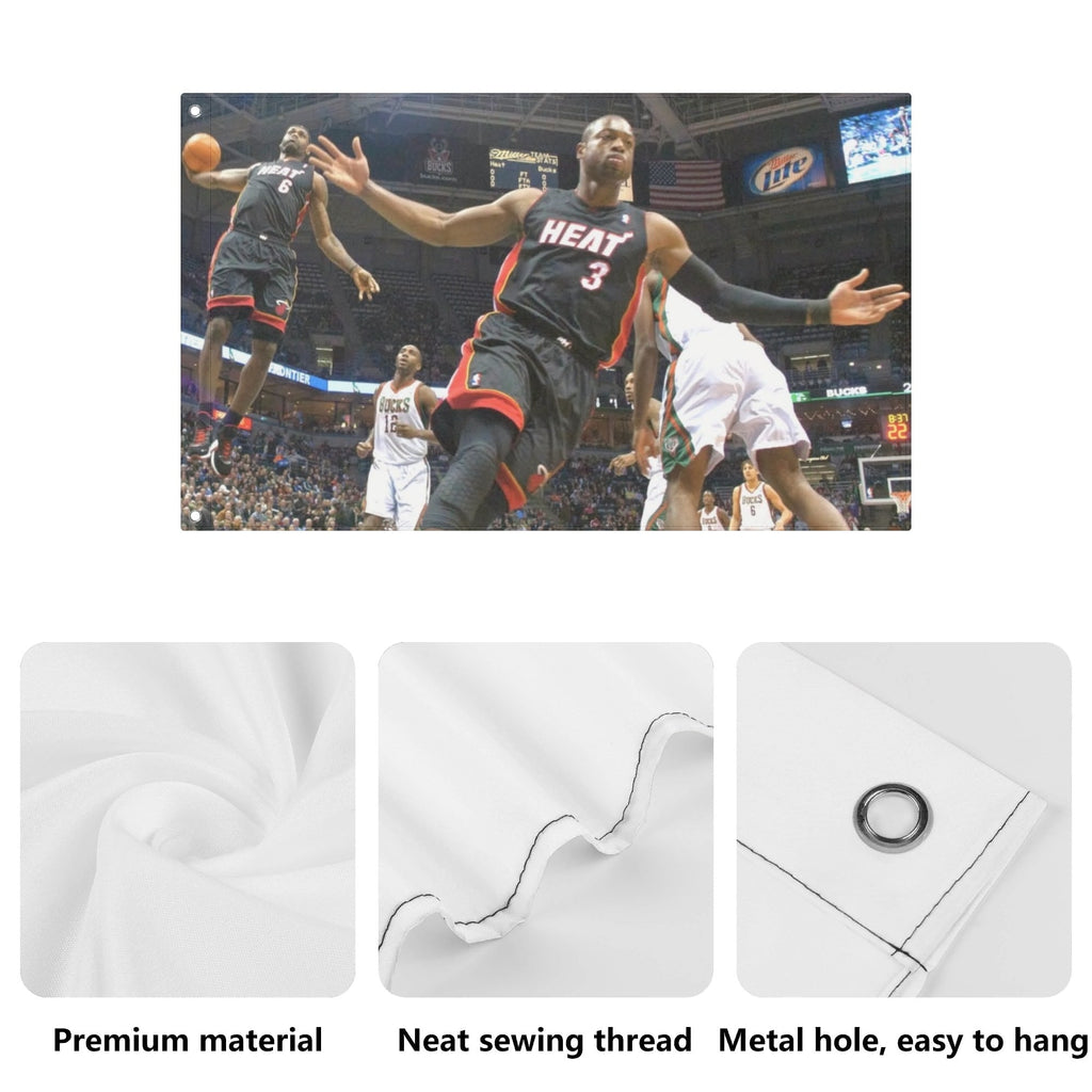 2010 Lebron and DWade Flag