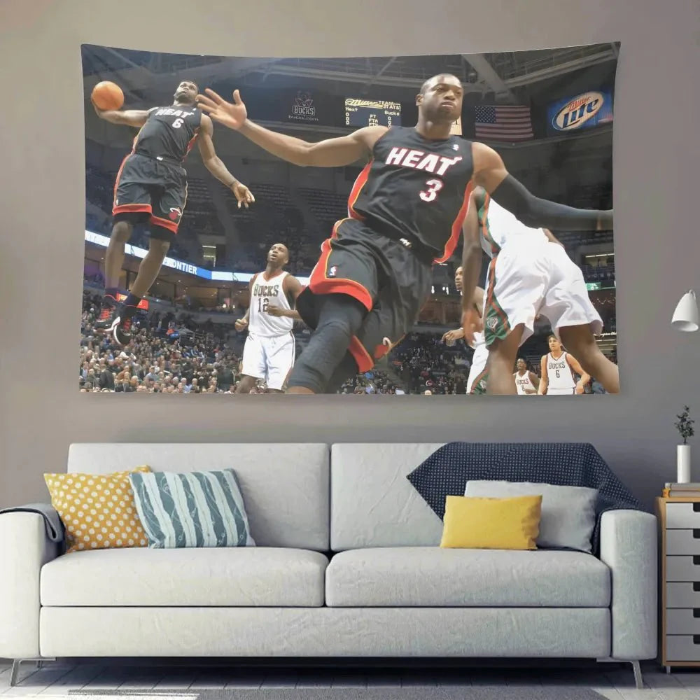 2010 Lebron and DWade Flag