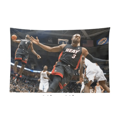 2010 Lebron and DWade Flag