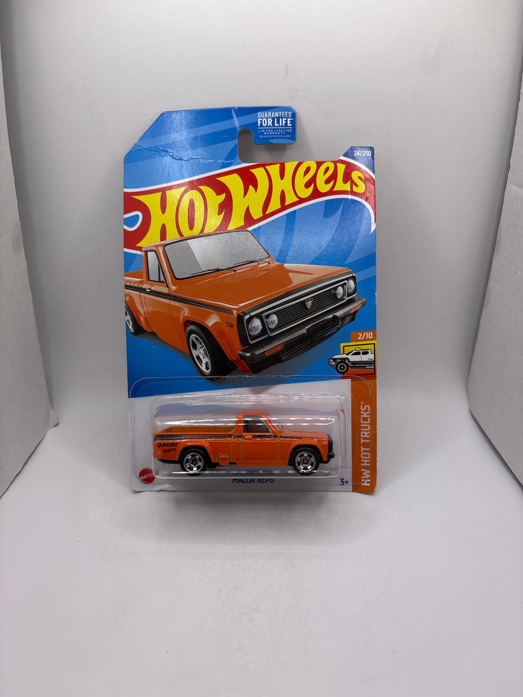 Hot Wheels Mazda Repu Diecast orange