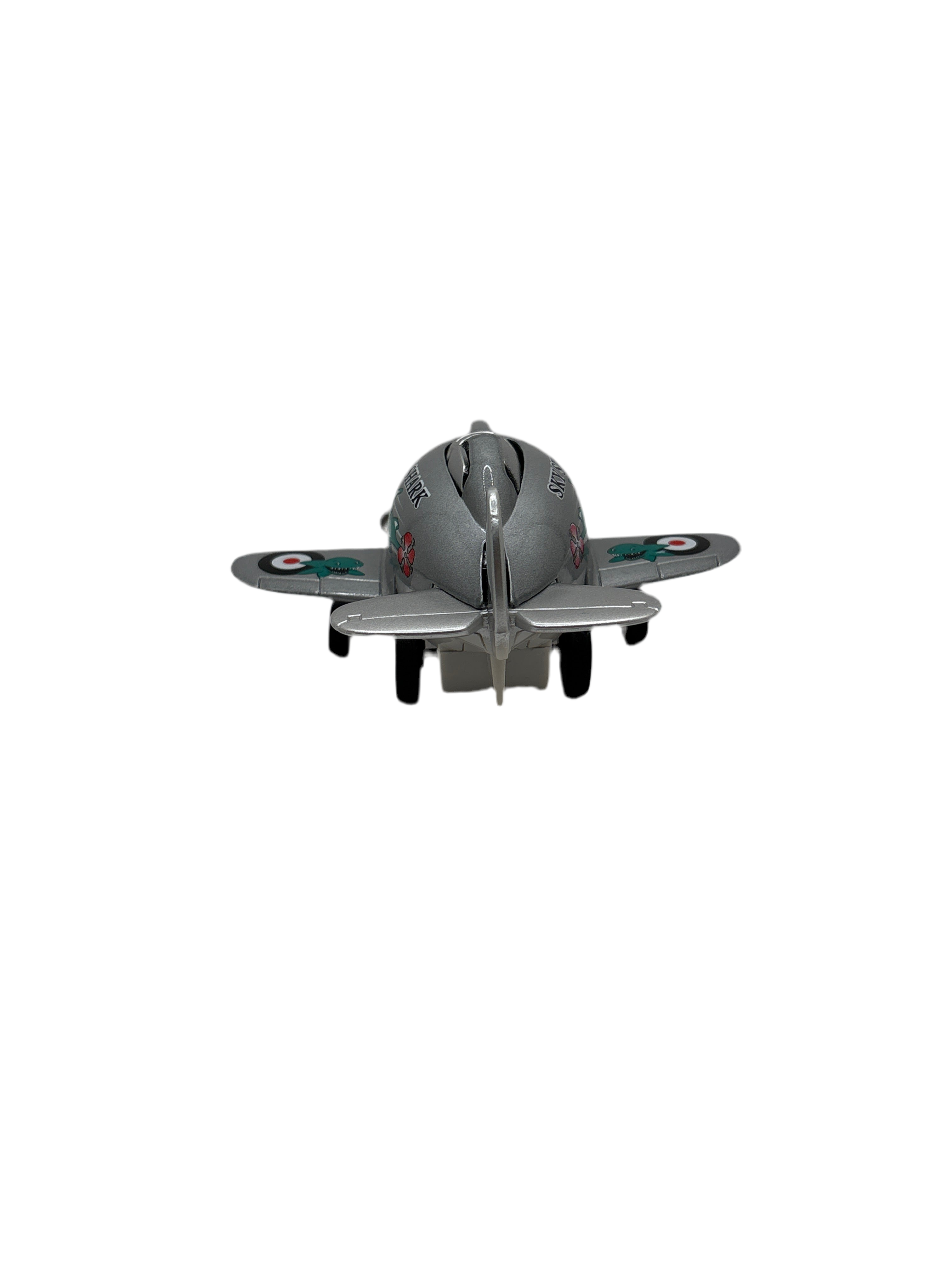 Junye Toys Sky Shark Diecast Silver