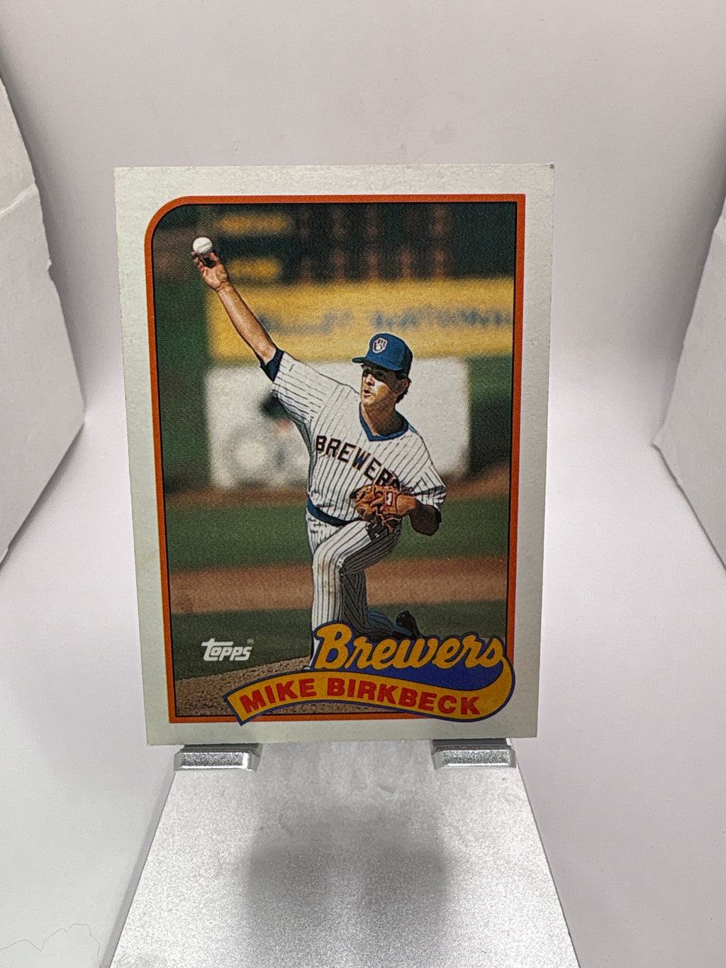 Topps Mike Birkbeck