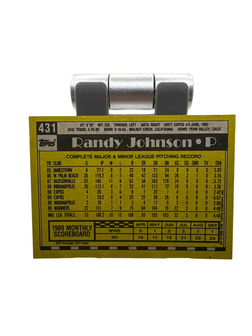 Topps Randy Johnson