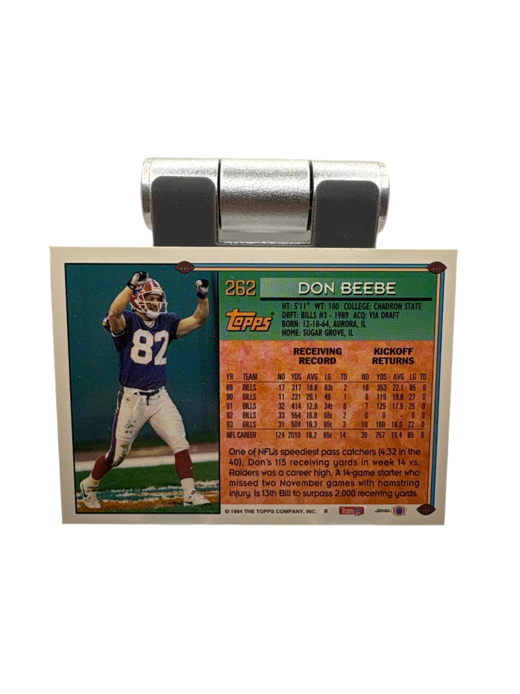 Topps Don Beebe
