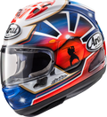 ARAI HELMETS, ARAI HELMETS Corsair-X Dani Samurai-2 Blue Large Helmet (Part 0101-15776)