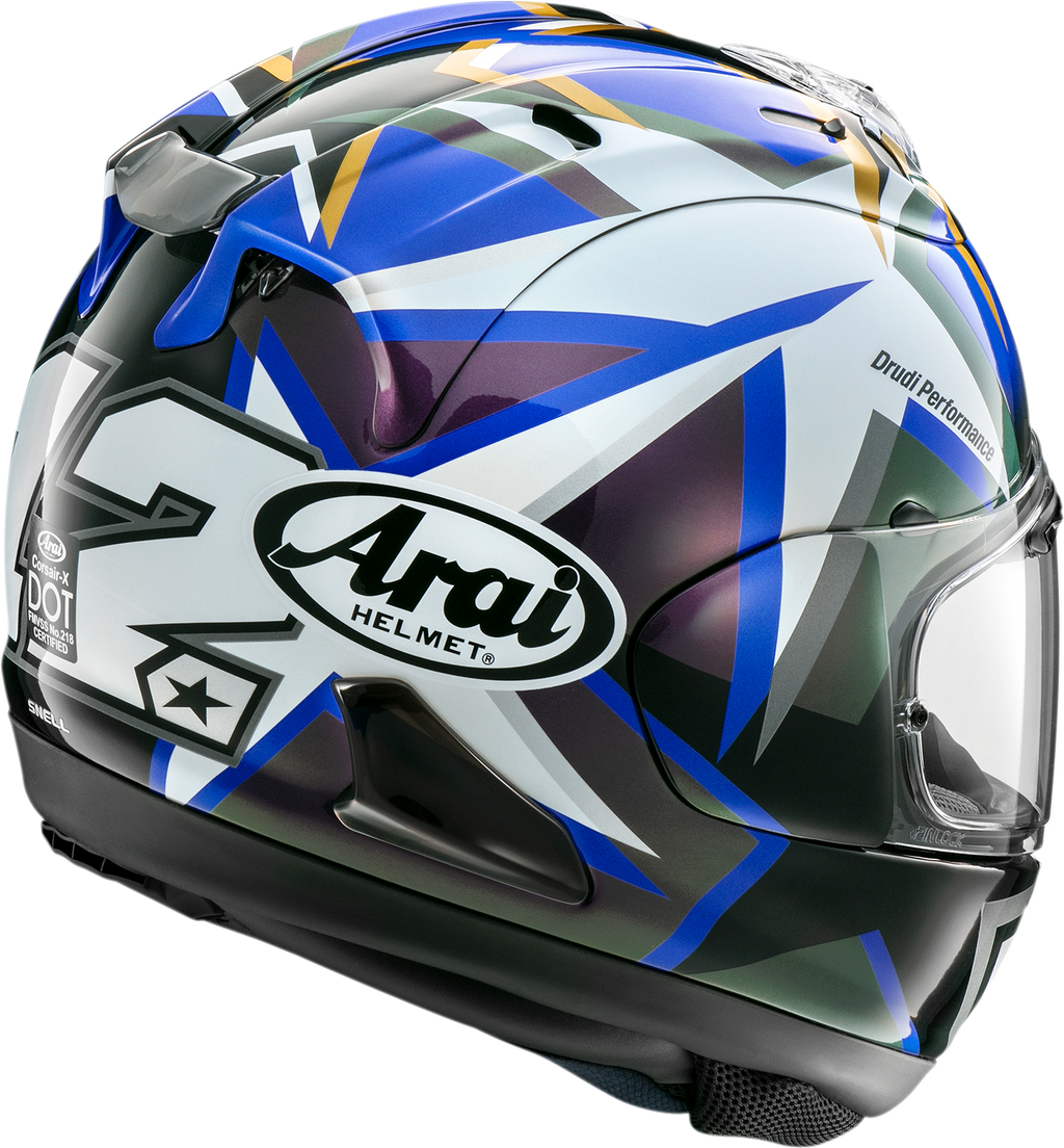 ARAI HELMETS, ARAI HELMETS Corsair-X Vinales-5 Motorcycle Helmet - Small, Part 0101-15786
