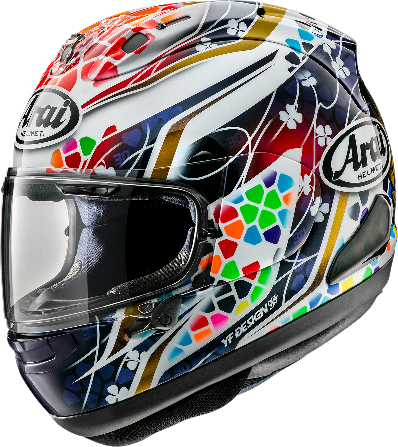 ARAI HELMETS, Arai Helmets Corsair-X Nakagami-3 XL Motorcycle Helmet - Part 0101-15875