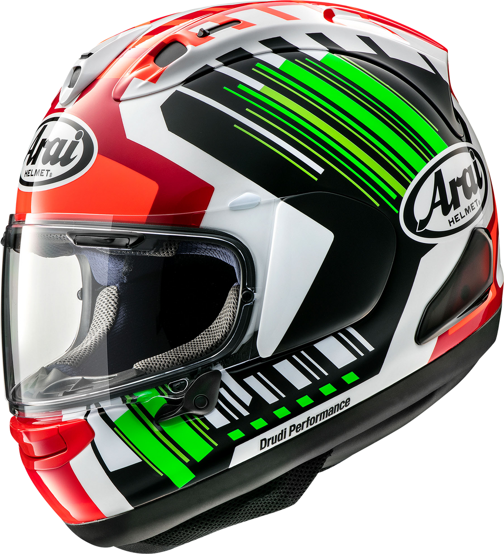 ARAI HELMETS, ARAI Helmets Corsair-X Rea-6 Green XS – Advanced Motorcycle Helmet with Superior Ventilation and Reinforced Shell