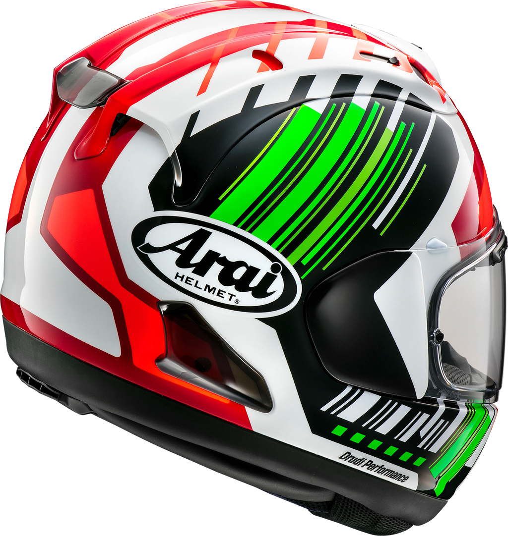 ARAI HELMETS, ARAI HELMETS Corsair-X Helmet - Rea-6 - Green - Small 0101-15902