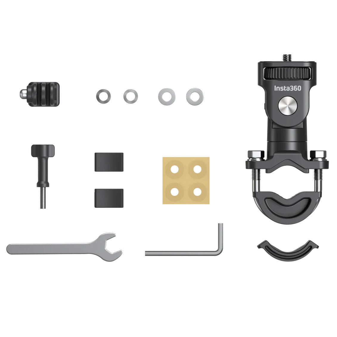 Insta360 Motorcycle U-Bolt Mount | Handlebar Camera Mount
