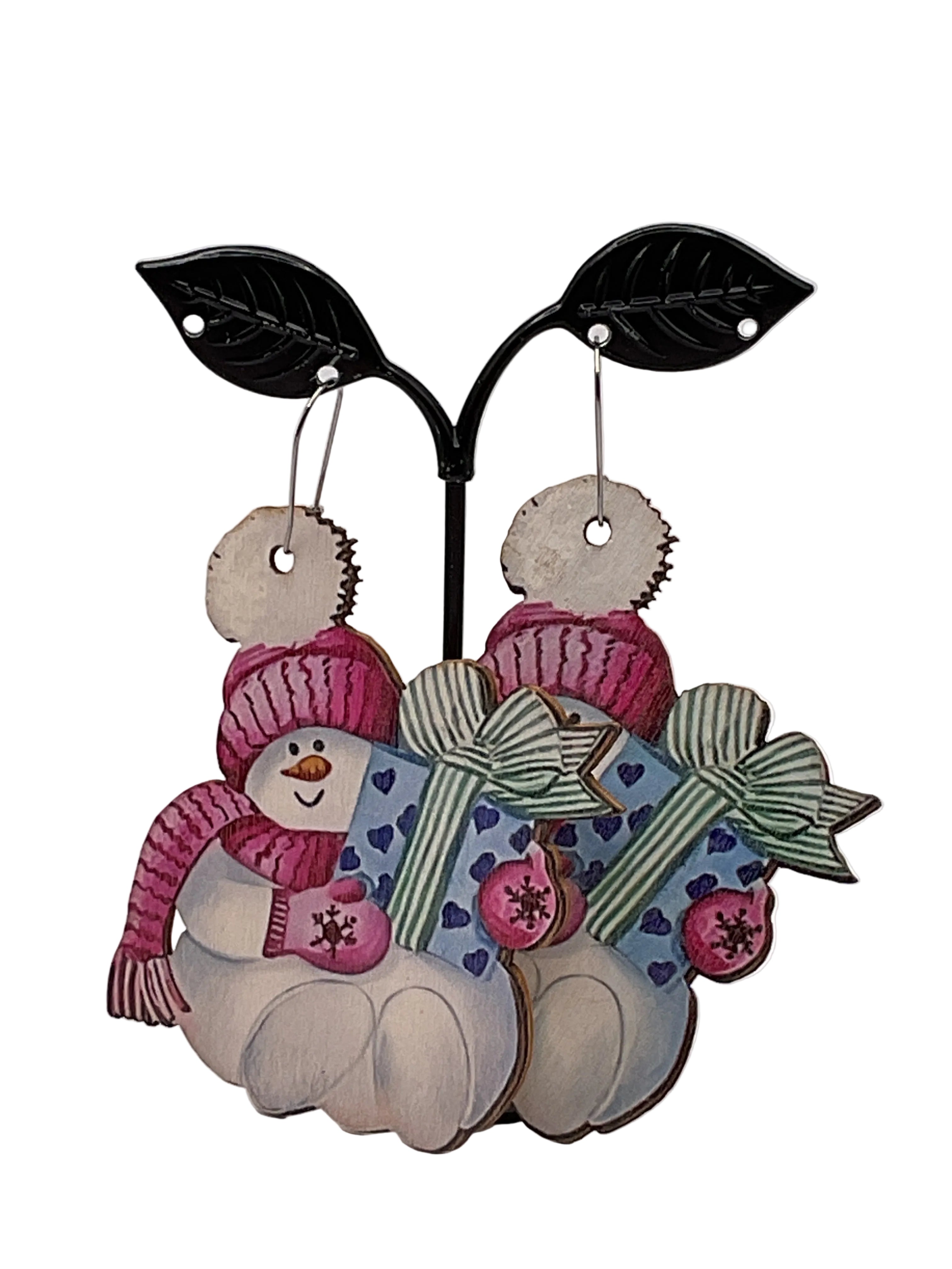 Large Christmas Earrings
