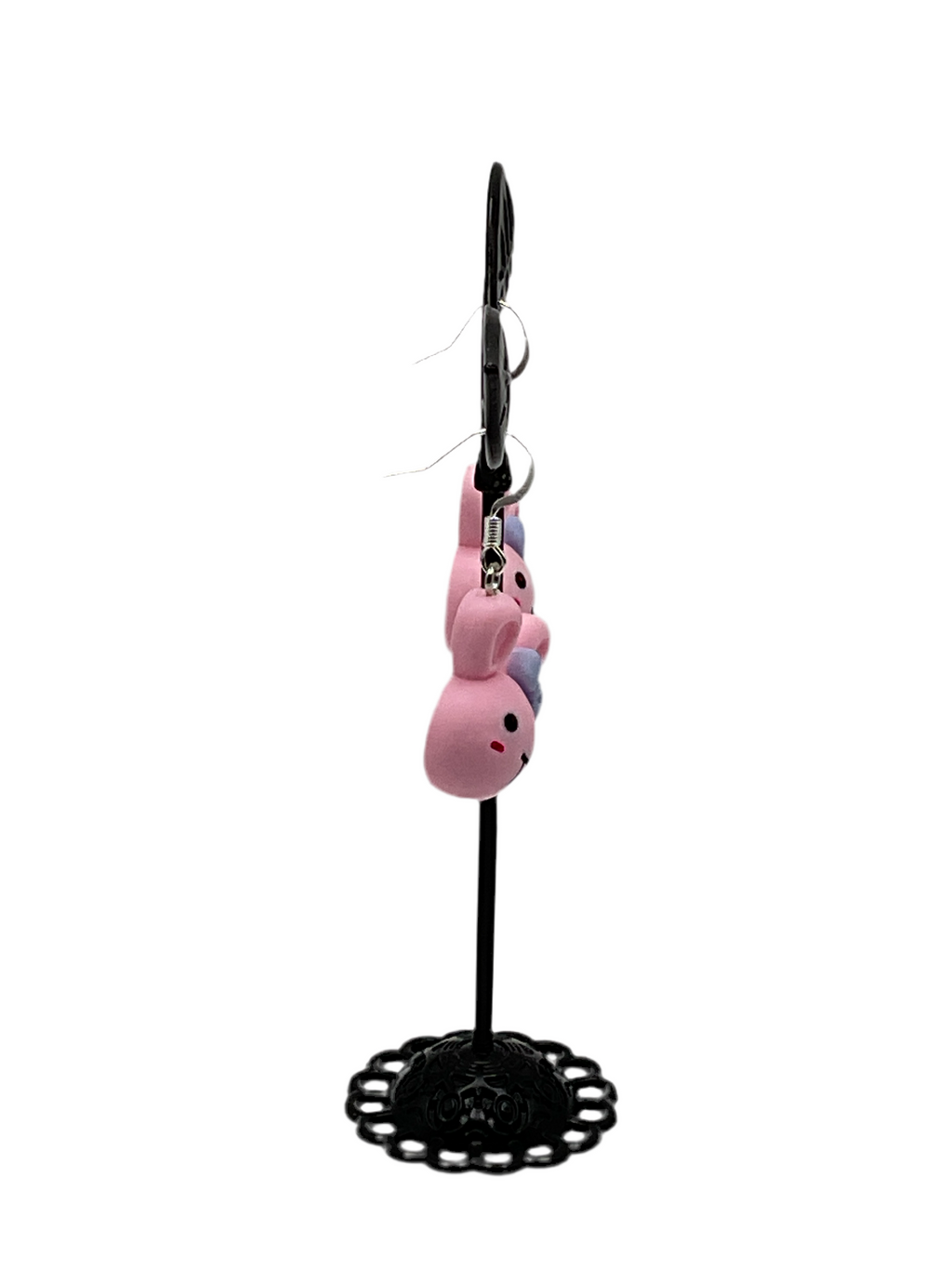 Pink Bunny Earrings