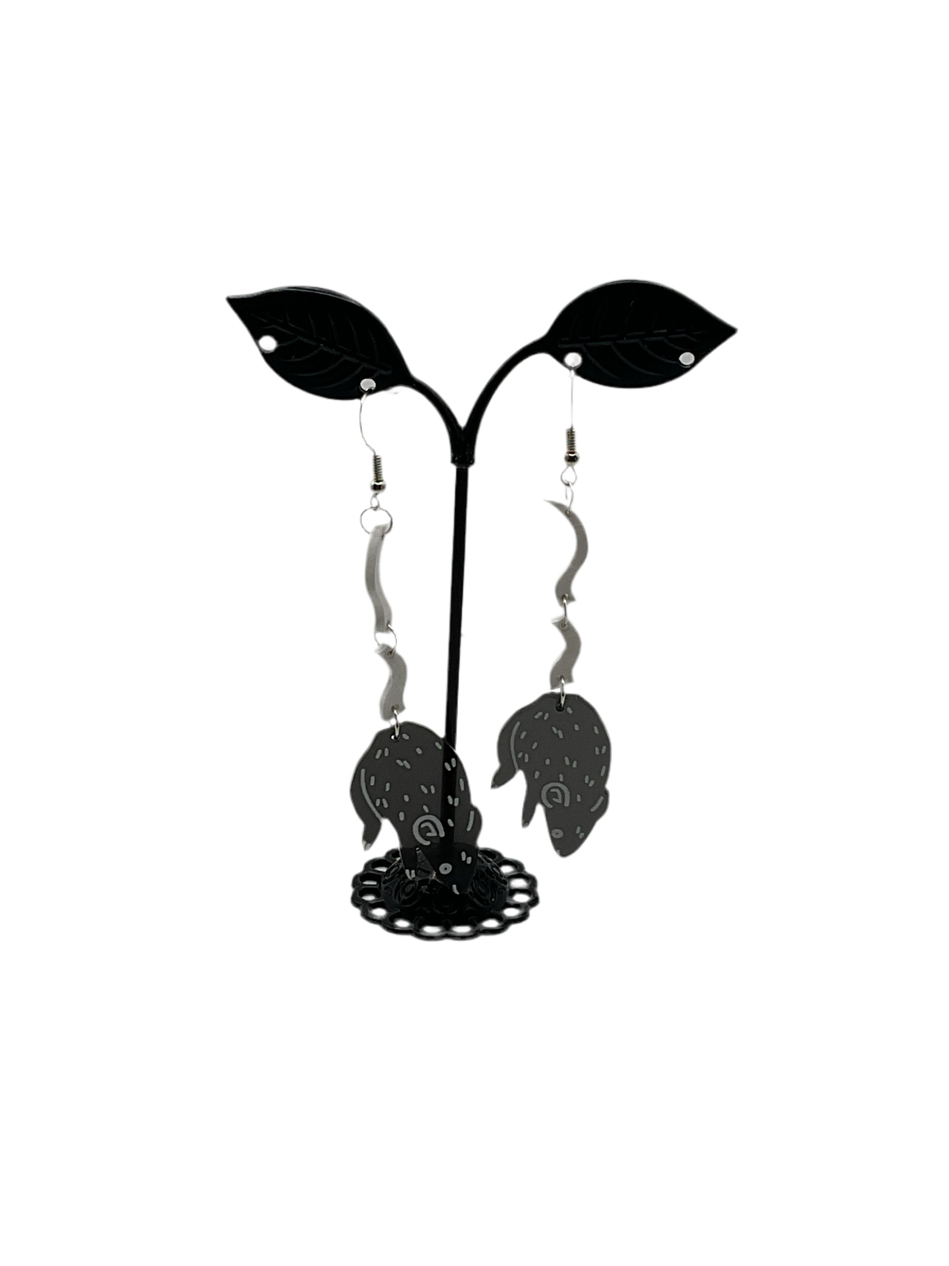 Rat Earrings